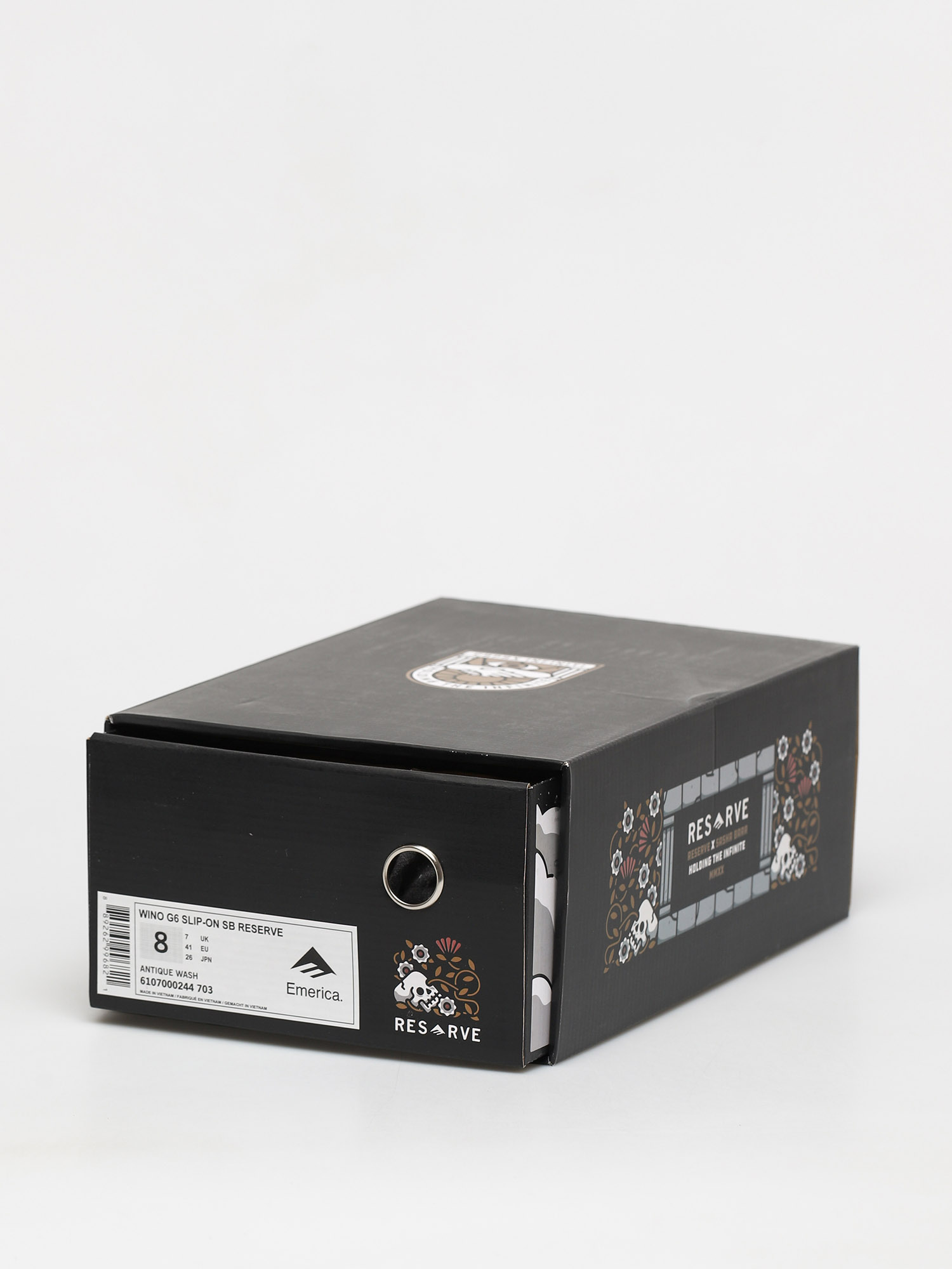 Emerica Wino G6 Slip On Sb Reserve Cipők (antique wash)