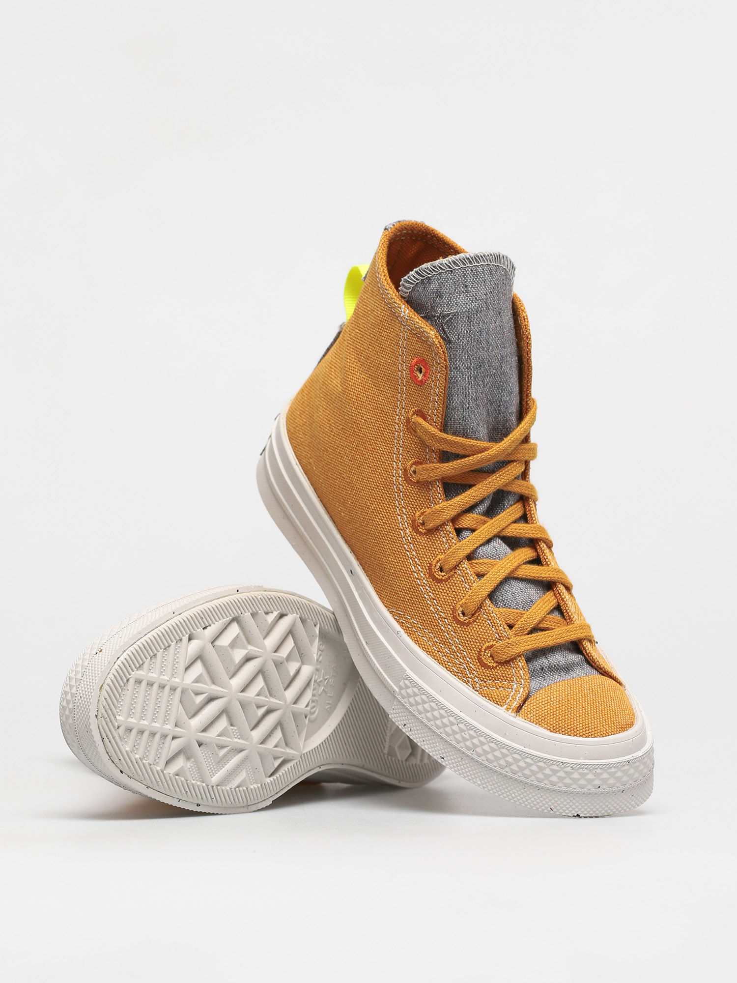 Converse Chuck 70 Renew Hi Tornacipők (saffron yellow/lemon)