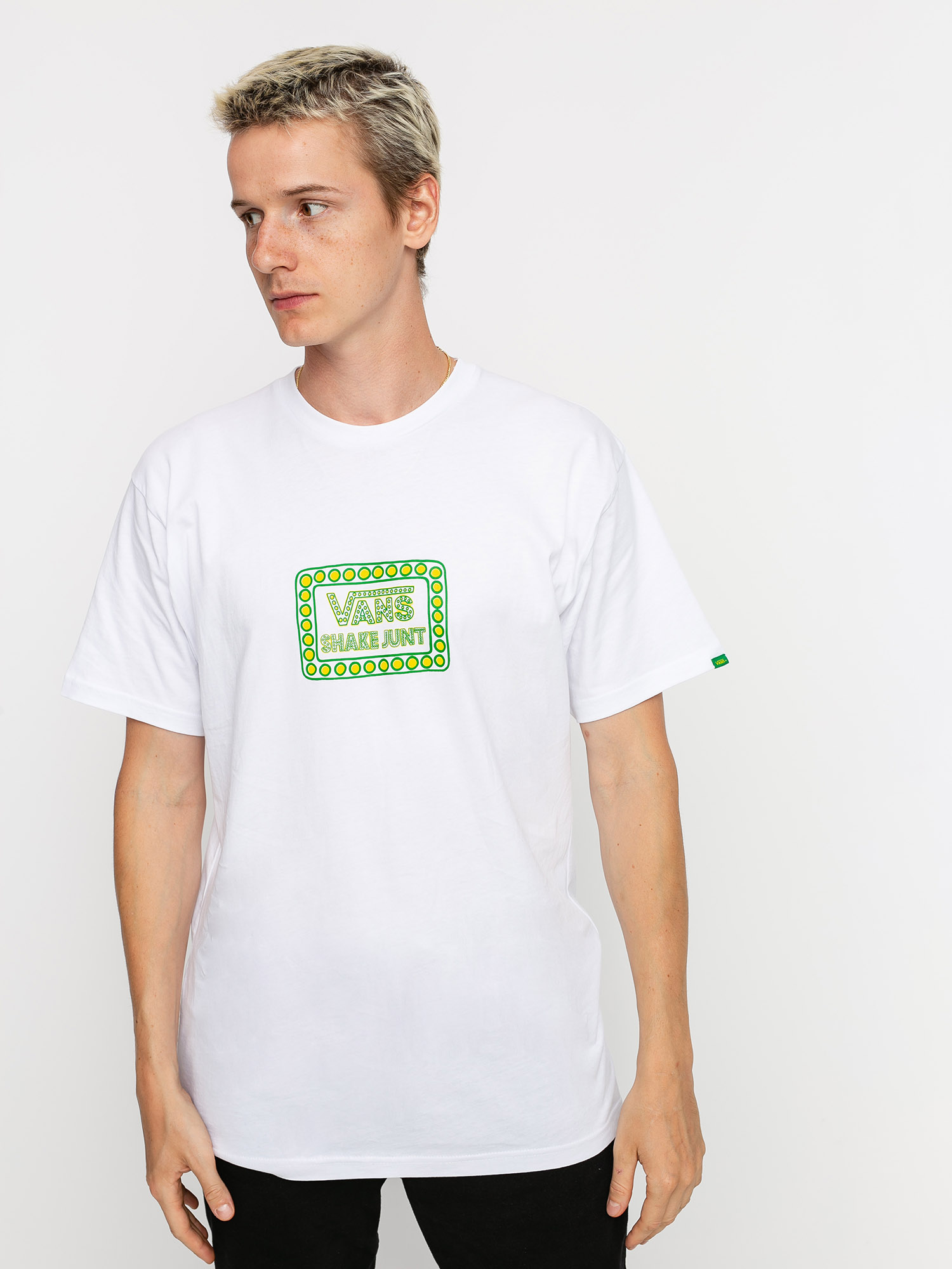 Vans Shake Junt Logo Ujjatlan felső (white)