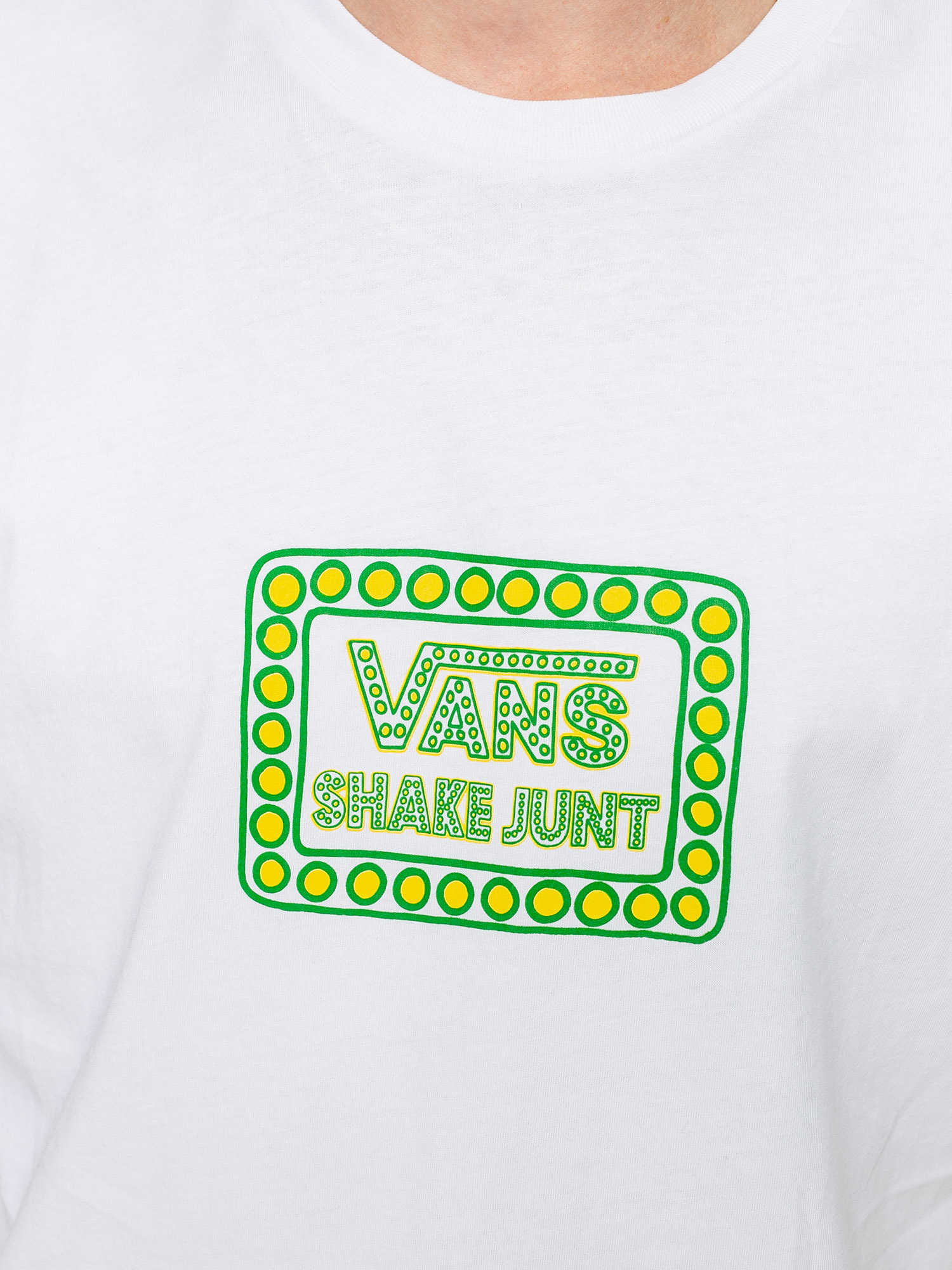 Vans Shake Junt Logo Ujjatlan felső (white)