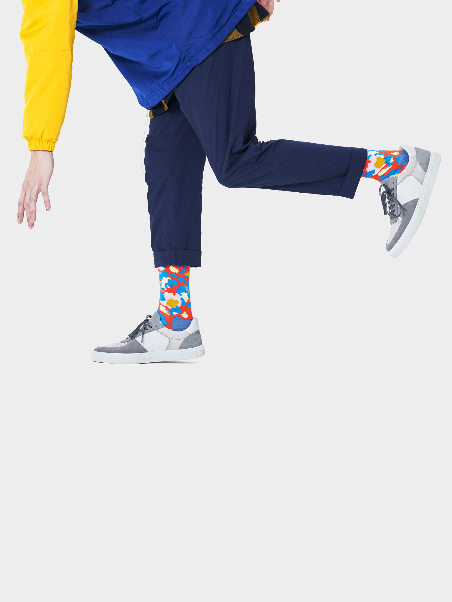 Happy Socks Wool New Leo Zokni (orange/blue)