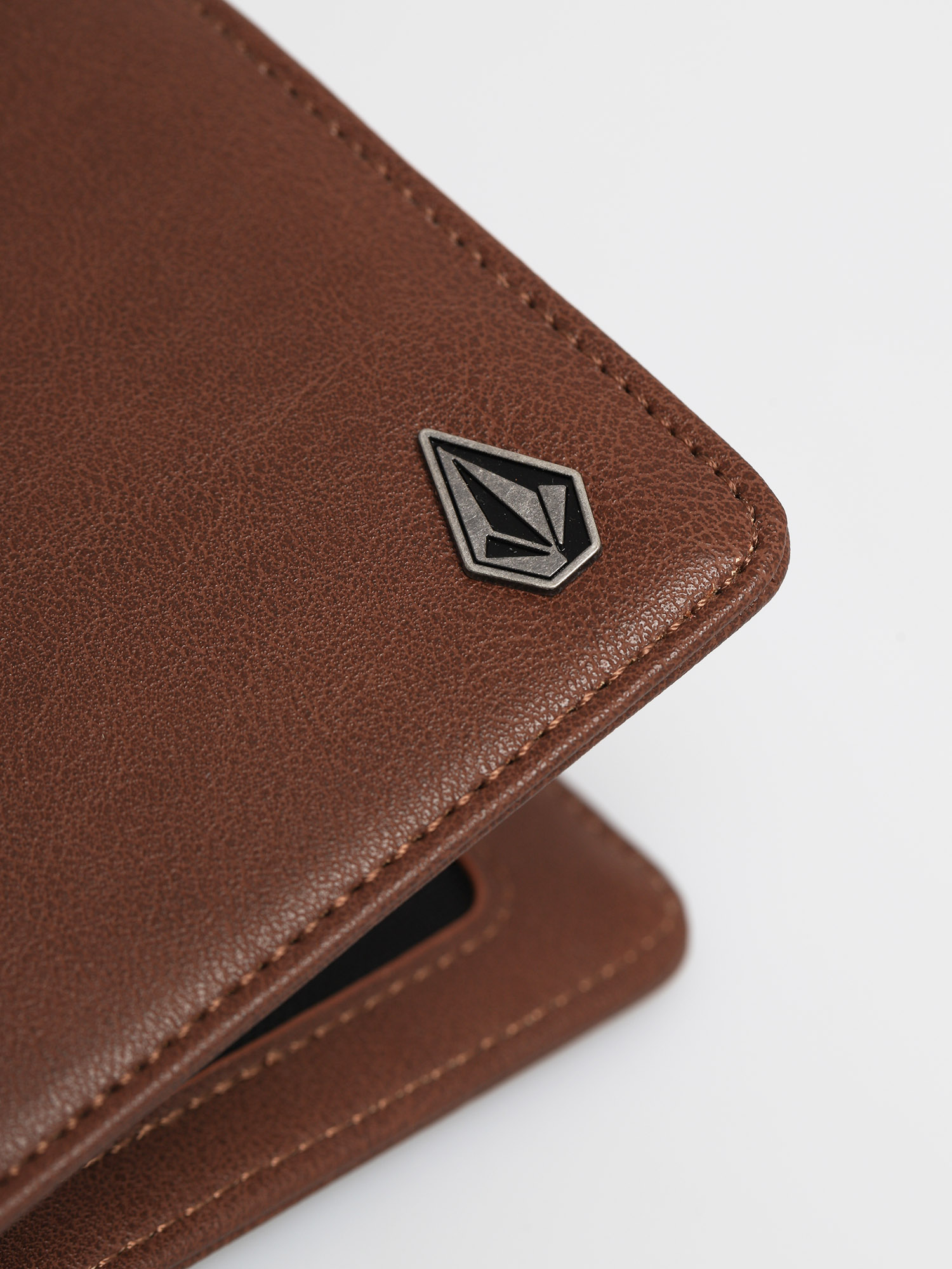 Volcom Slim Stone Pu Wlt L Pénztárca (brown)