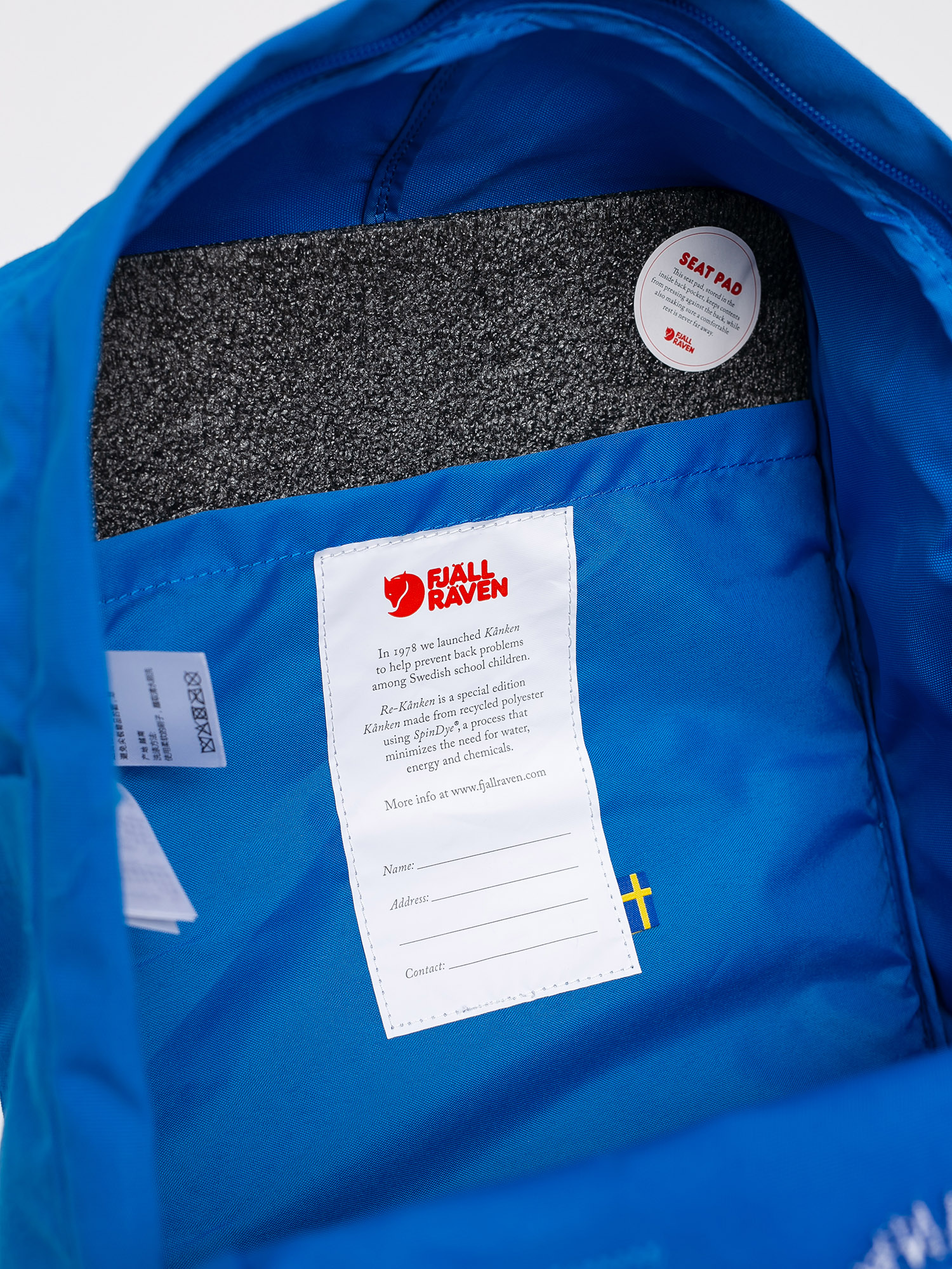 Fjallraven Re-Kanken Hátizsák (un blue)