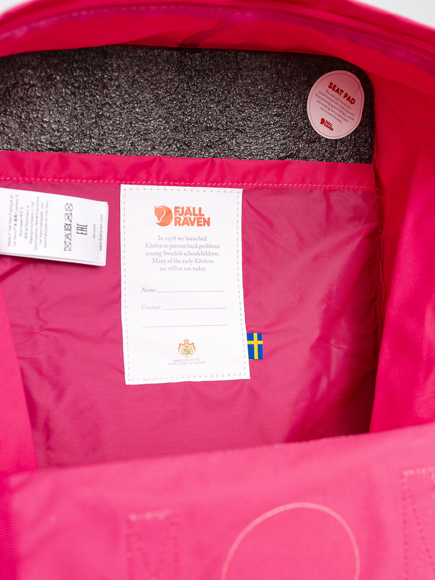 Fjallraven Kanken Hátizsák (flamingo pink)