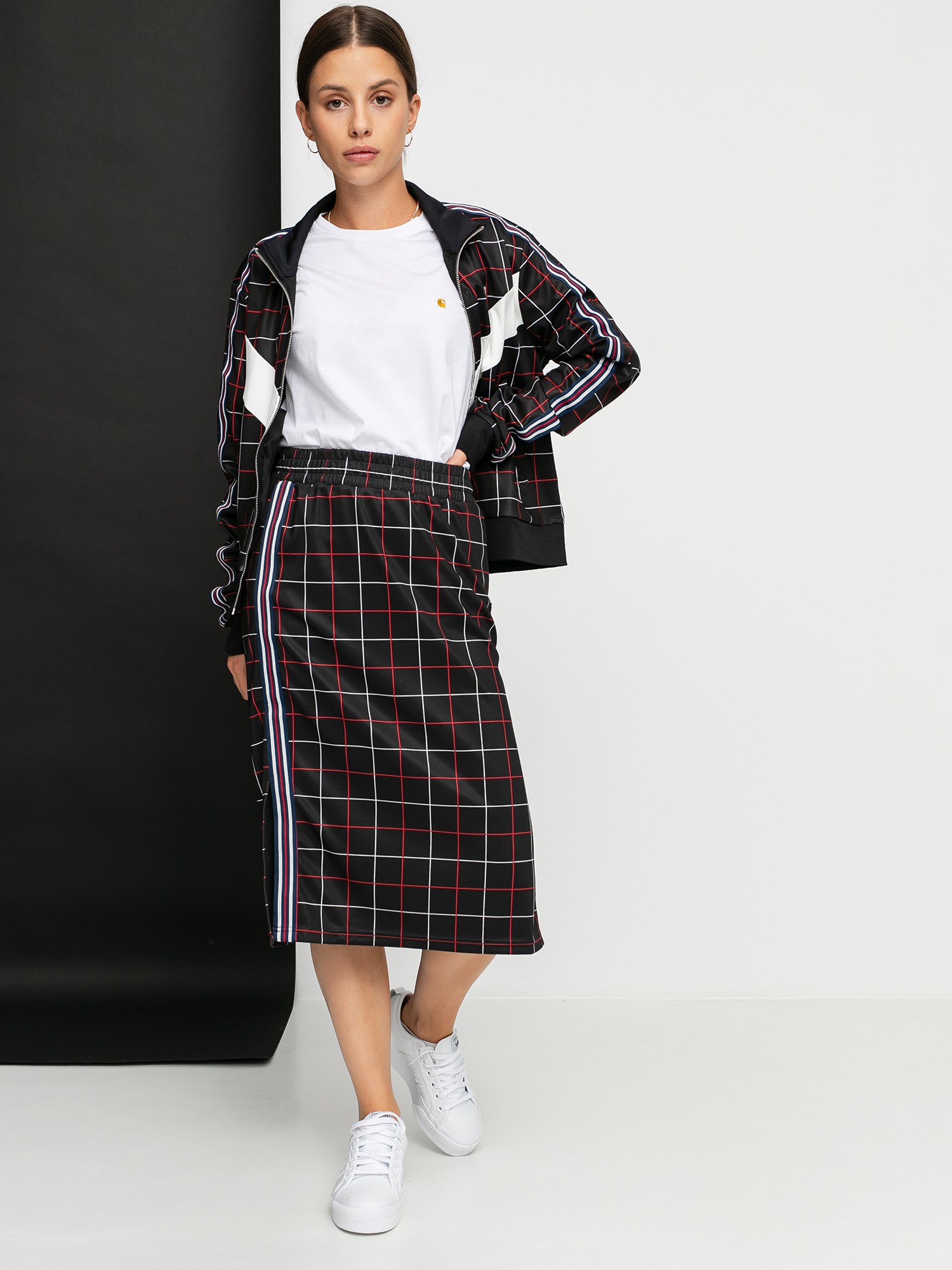 Fila Walvia Wmn Szoknya (black check allover)