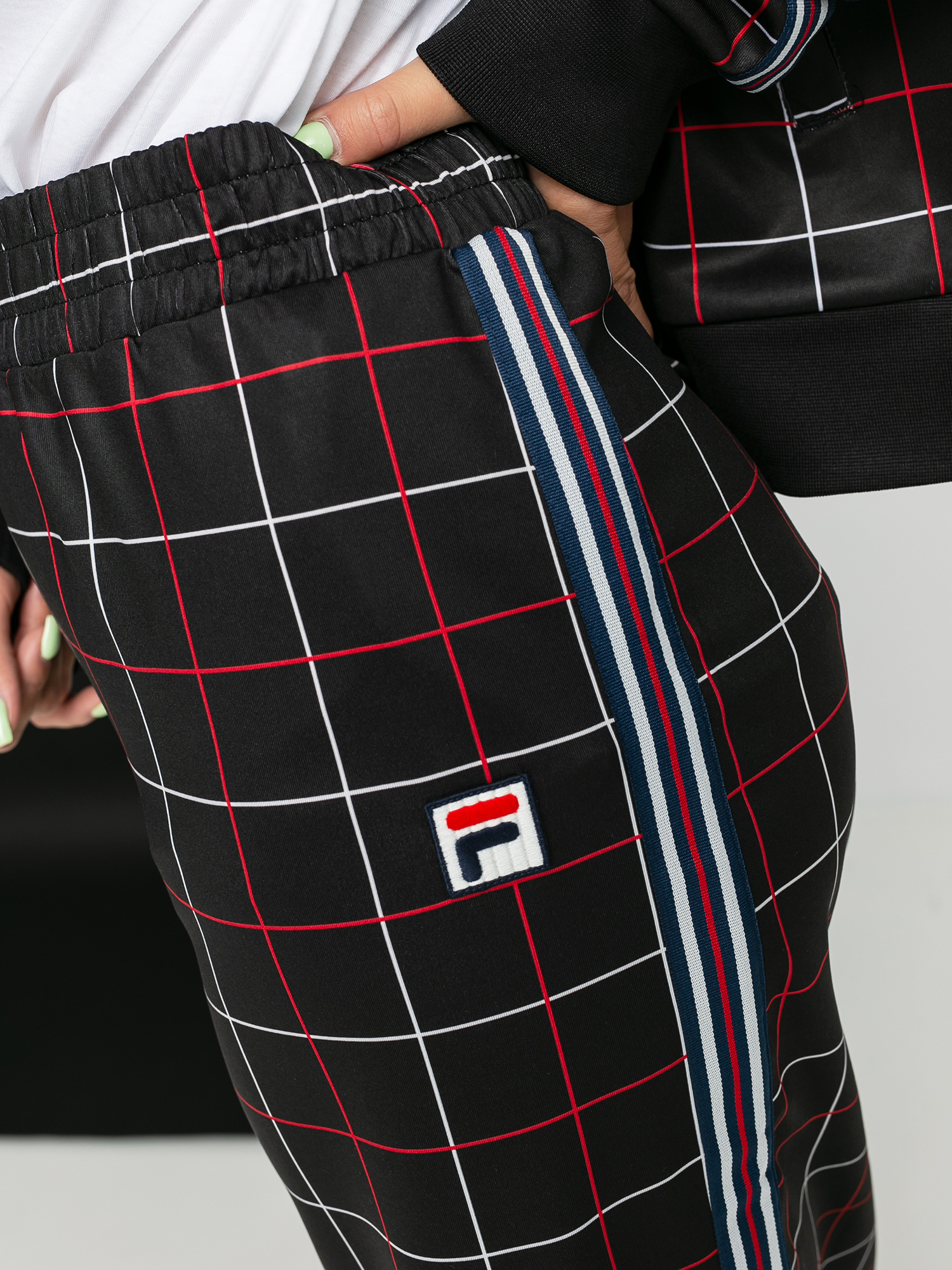 Fila Walvia Wmn Szoknya (black check allover)