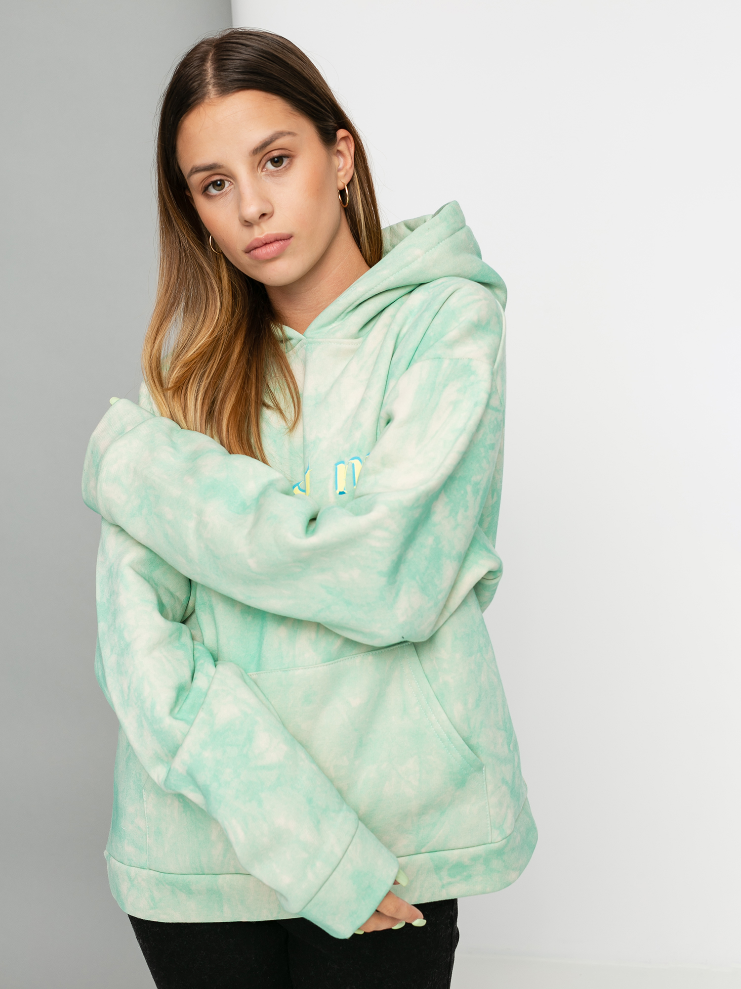 Local Heroes Trust Me HD Wmn Kapucnis pulóver (green)