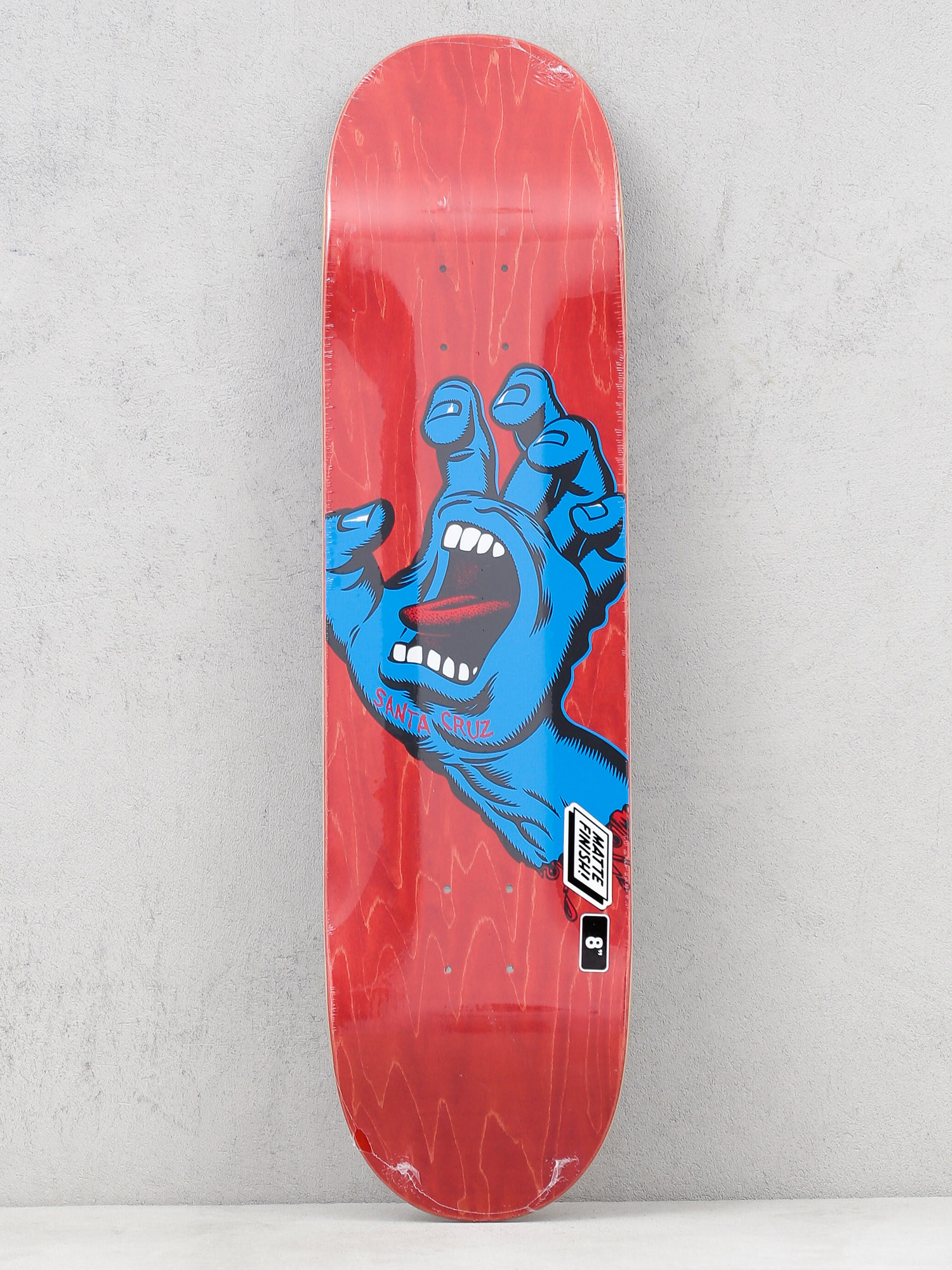 Santa Cruz Screaming Hand Gördeszka lap (red/blue)