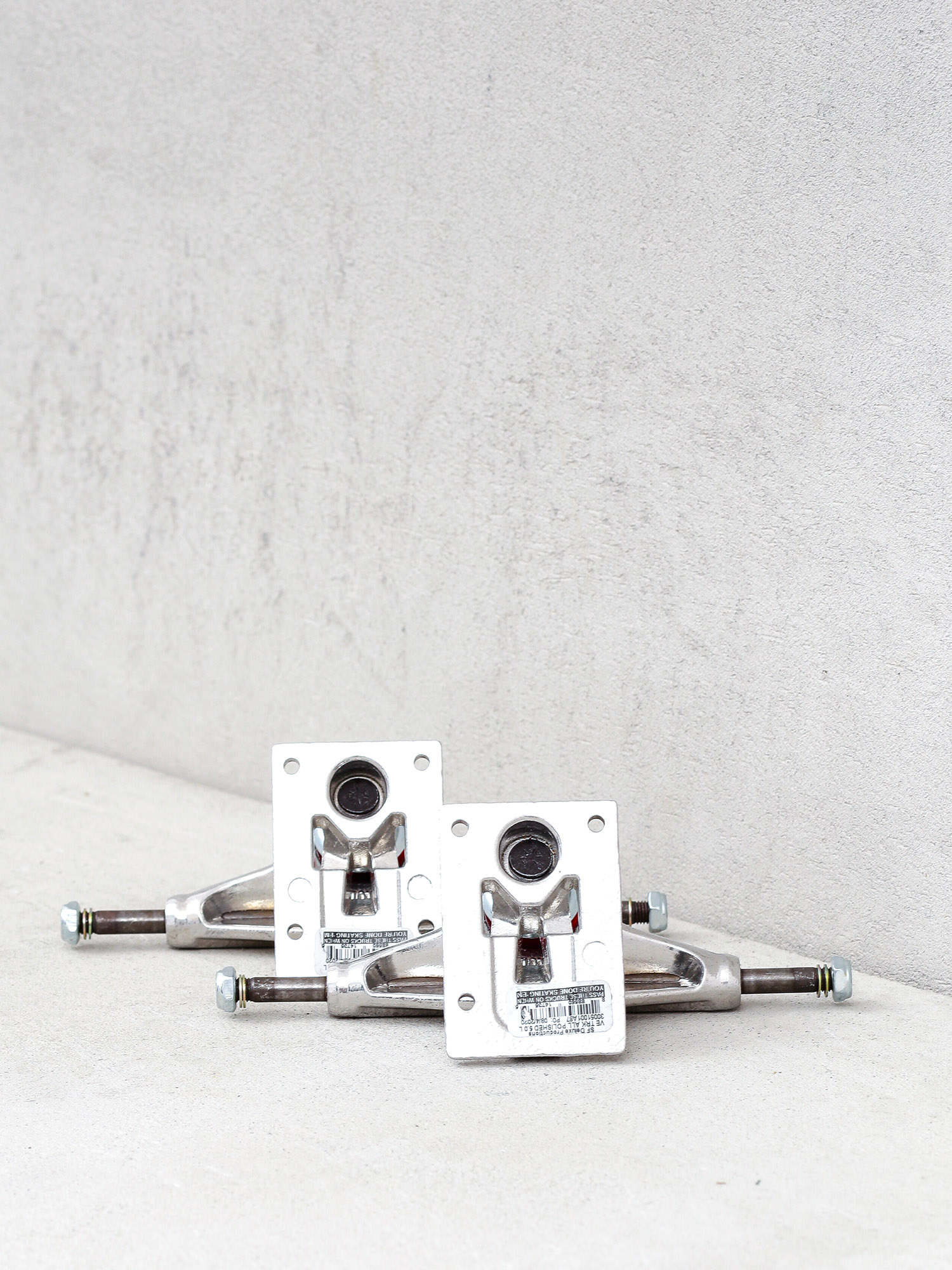 Venture All Polished Lo Gördeszka felfüggesztés (silver/w red)