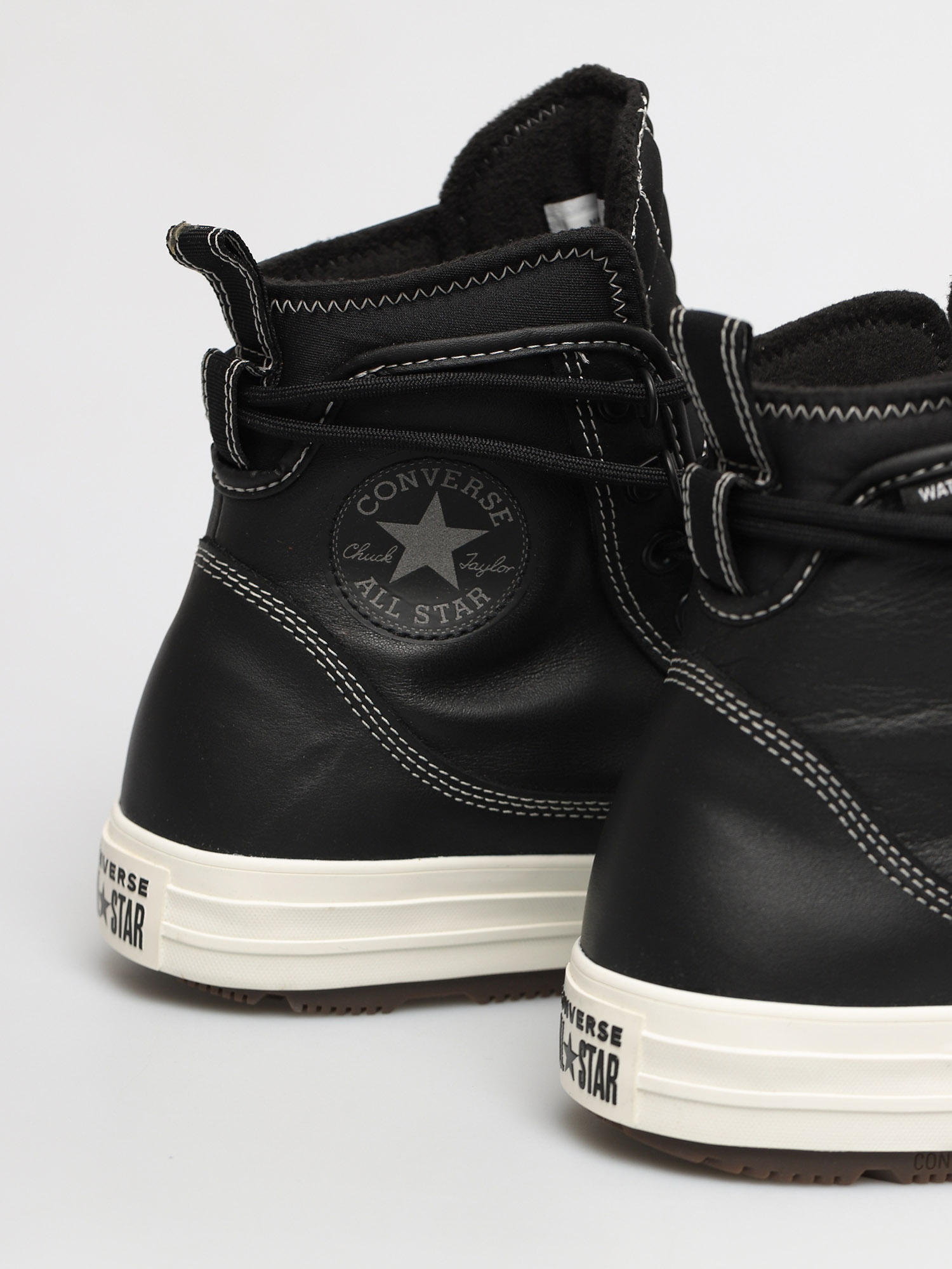 Converse CTAS All Terrain Leather Cipők (black/black/egret)