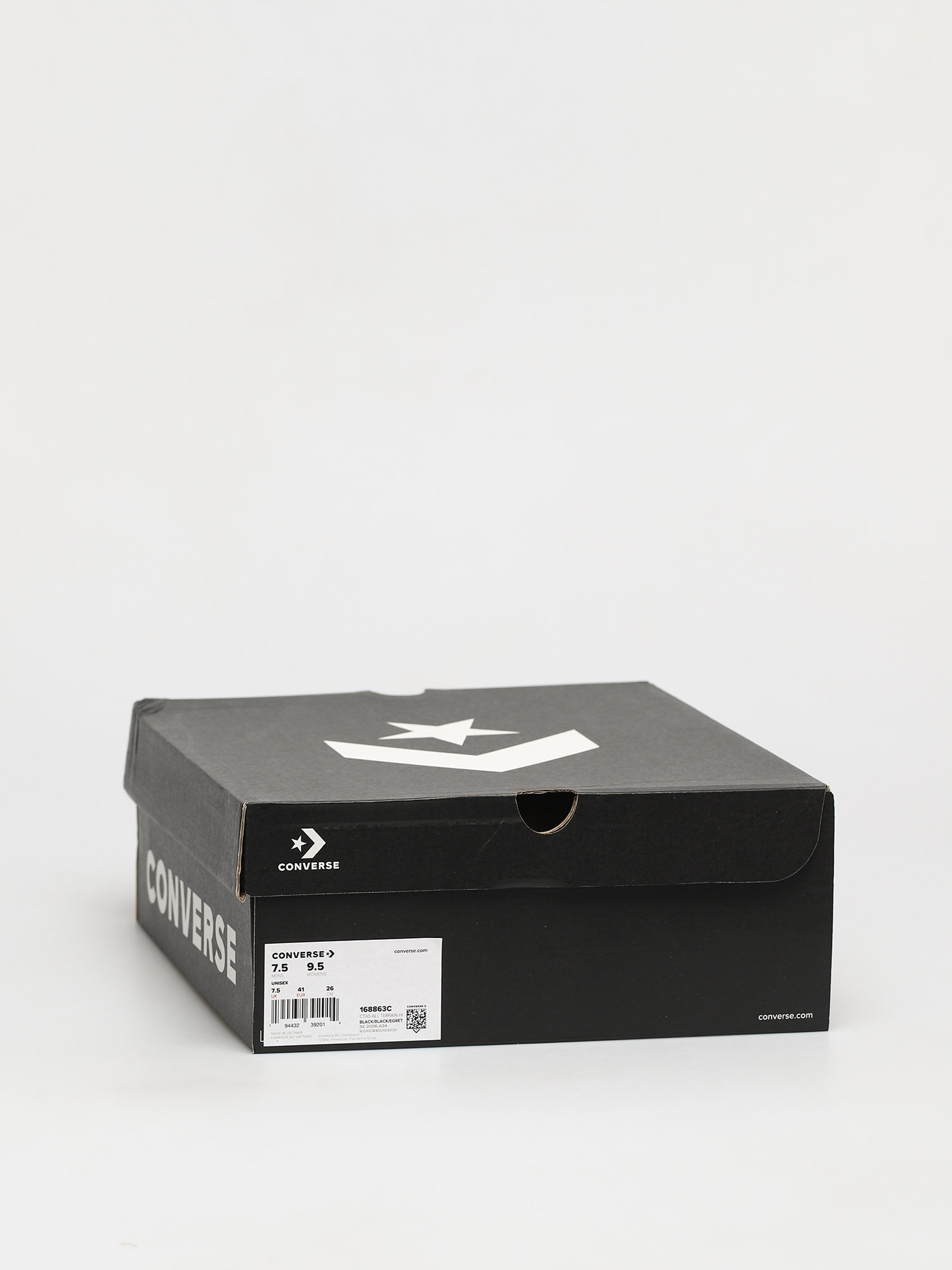 Converse CTAS All Terrain Leather Cipők (black/black/egret)