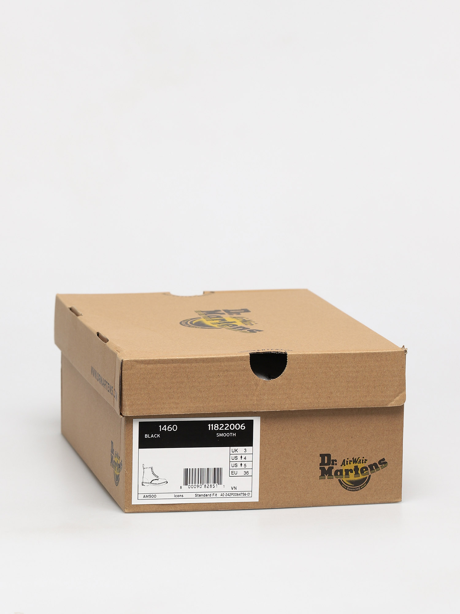 Dr. Martens 1460 Cipők (black smooth)