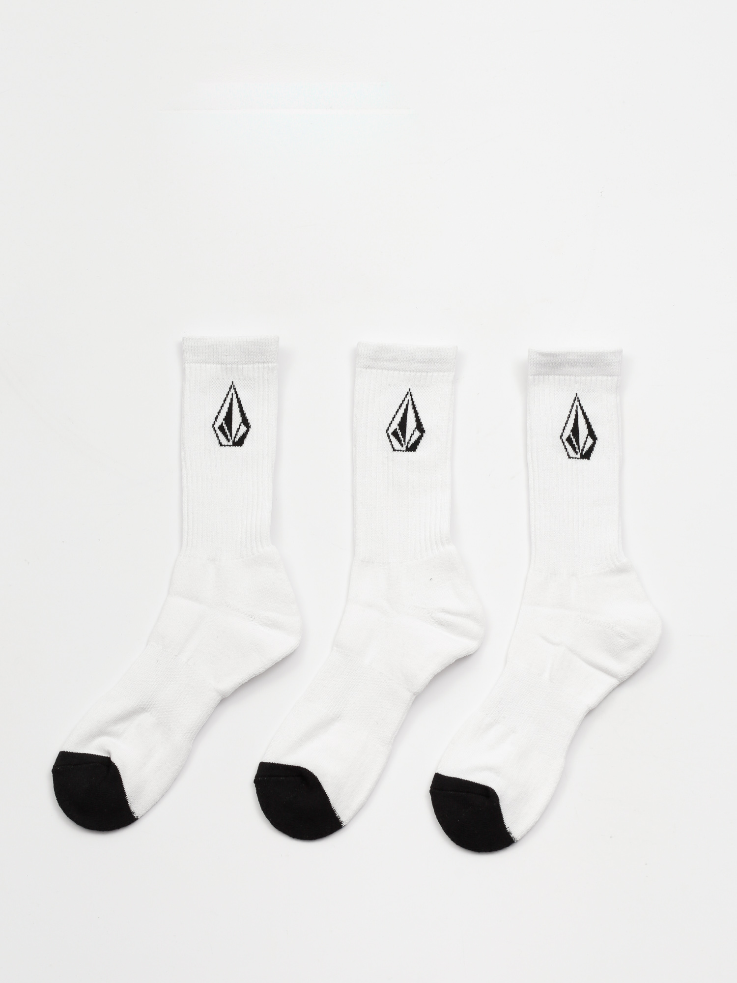 Volcom Full Stone Sock 3Pk Zokni (white)