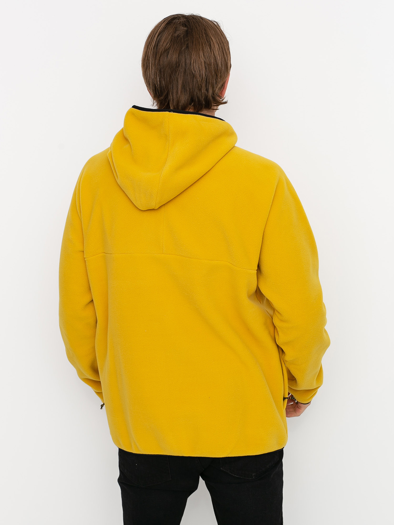 Férfi Quiksilver Lost Latitude Polartec Polár pulóver (honey)