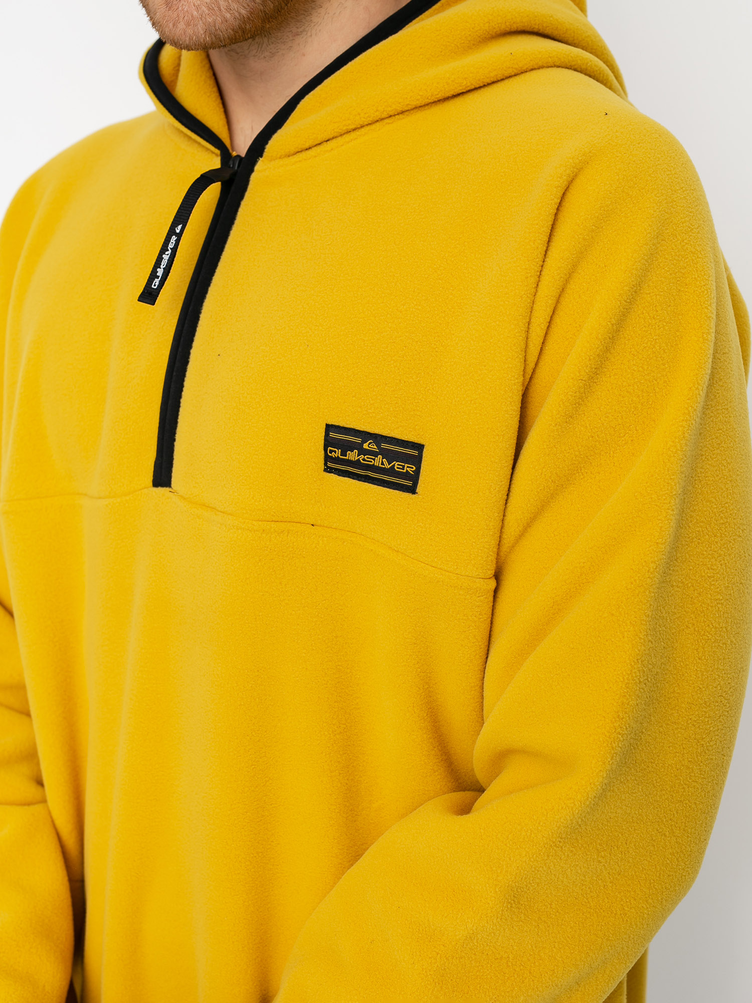 Férfi Quiksilver Lost Latitude Polartec Polár pulóver (honey)