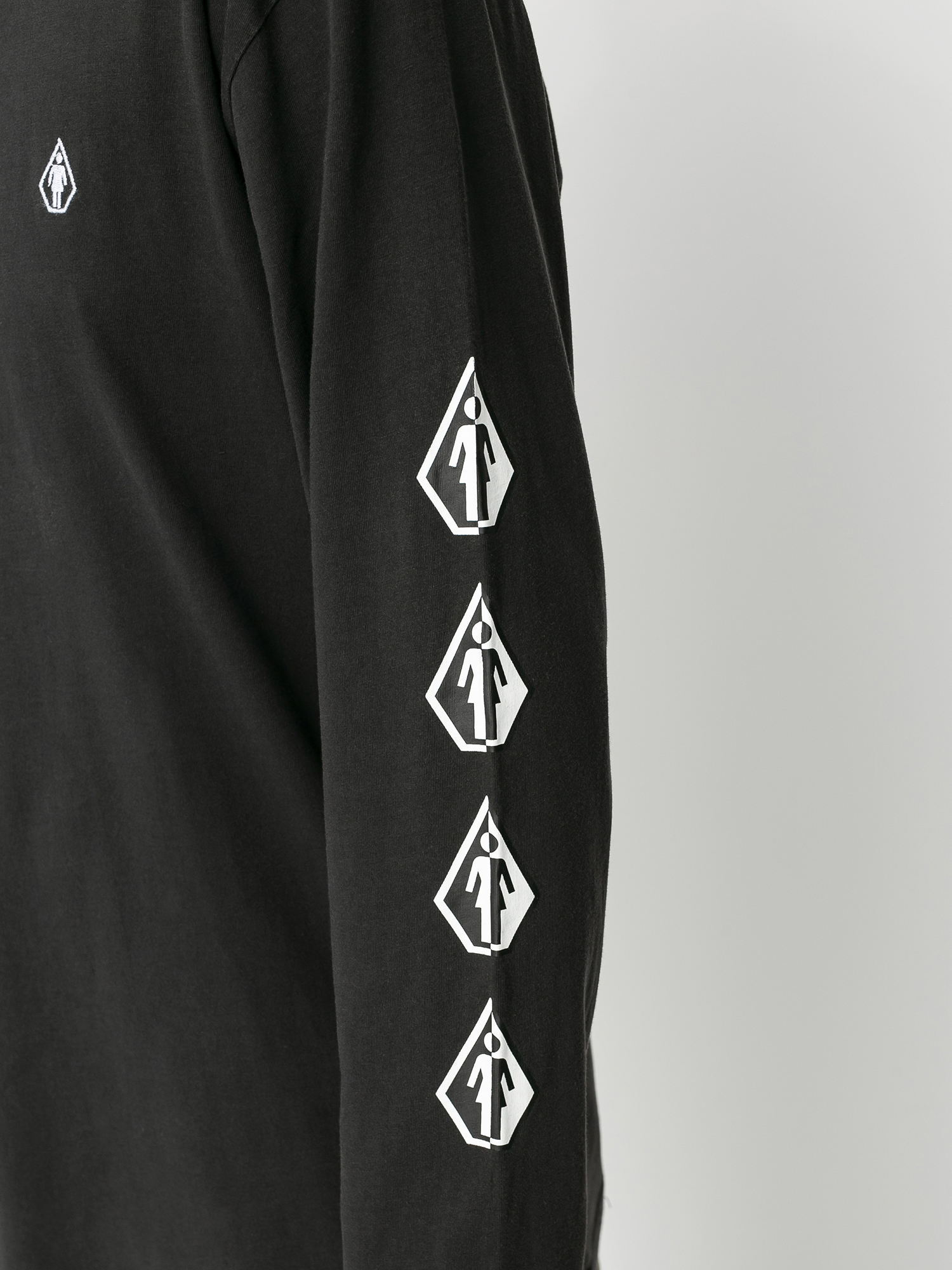 Volcom X Girl Skateboards Deadly Girl Hosszú ujjú felső (black)