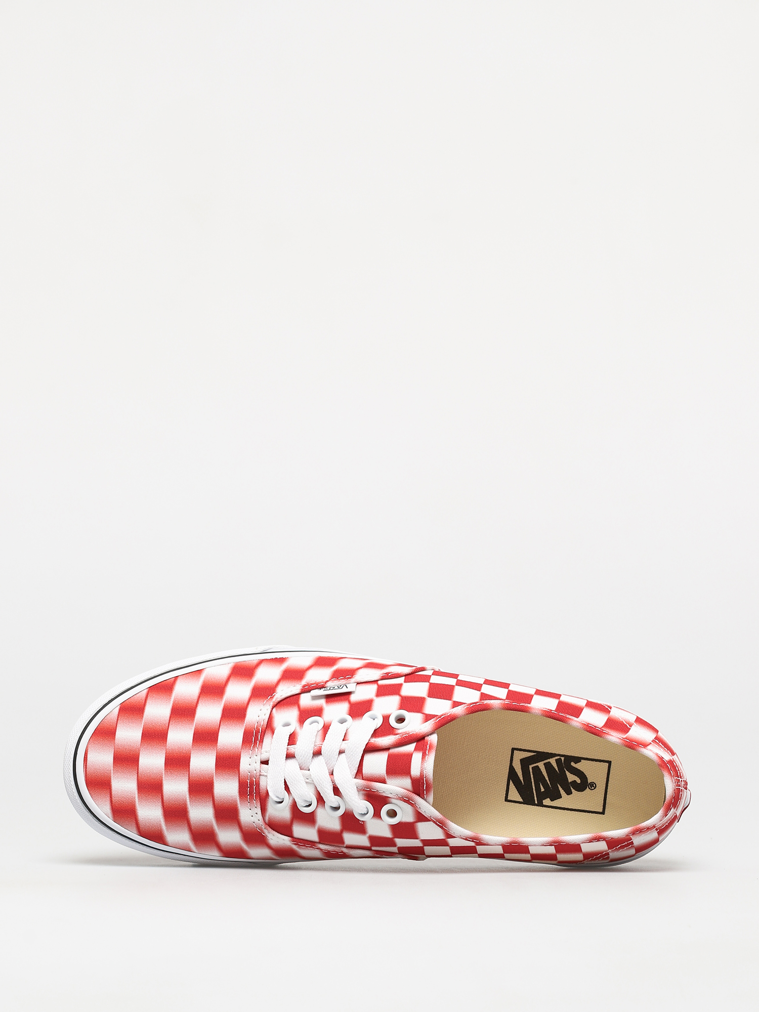 Vans Authentic Cipők (blur check/true white/red)