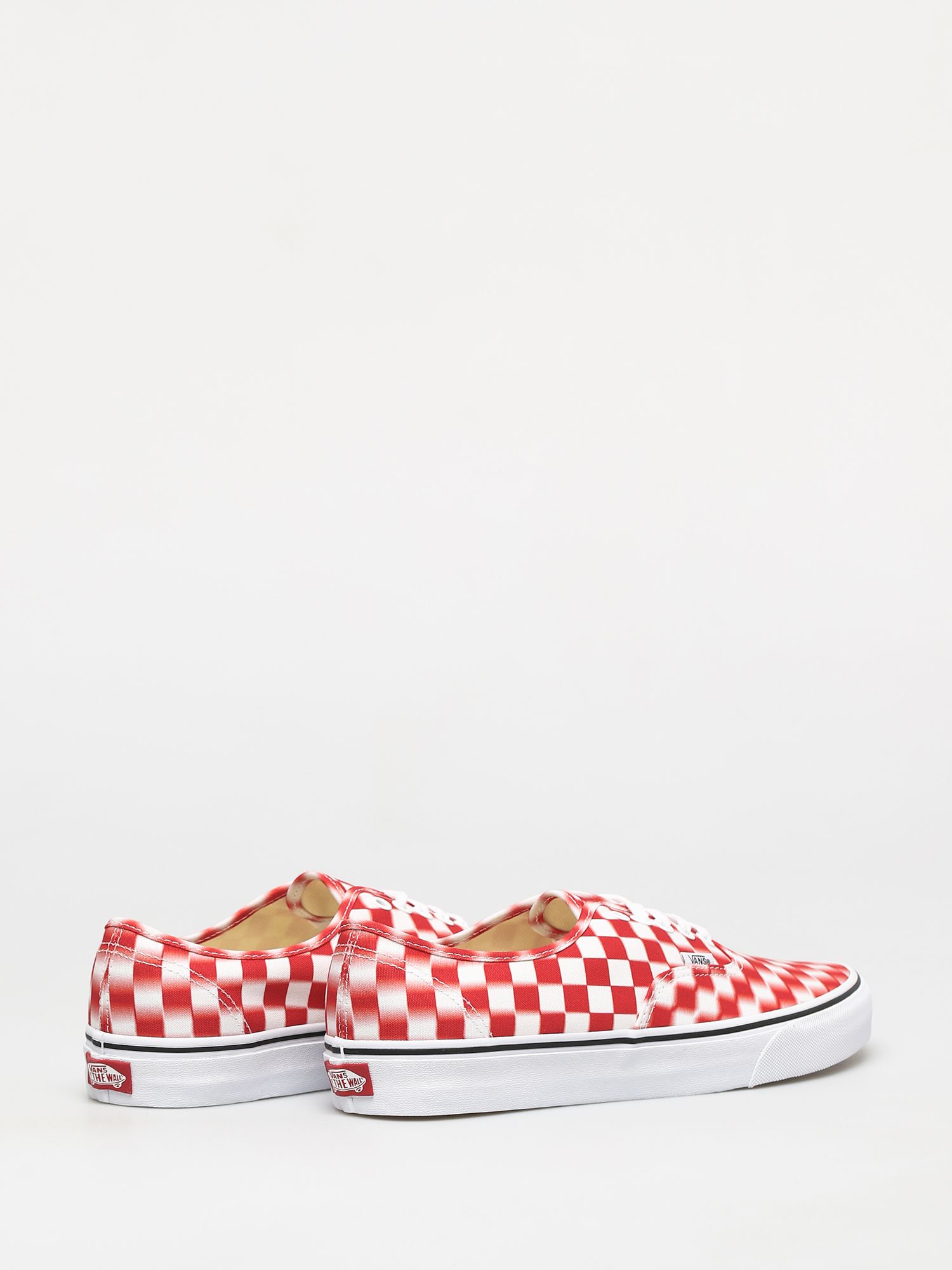 Vans Authentic Cipők (blur check/true white/red)