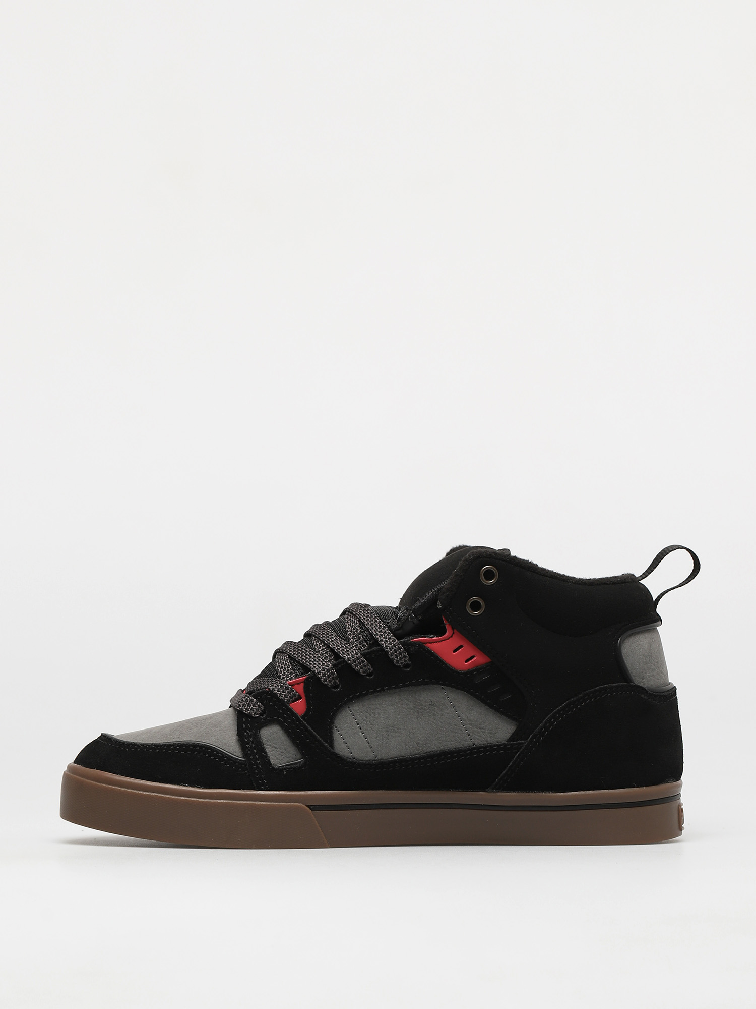 Etnies Agron Cipők (black/grey/red)