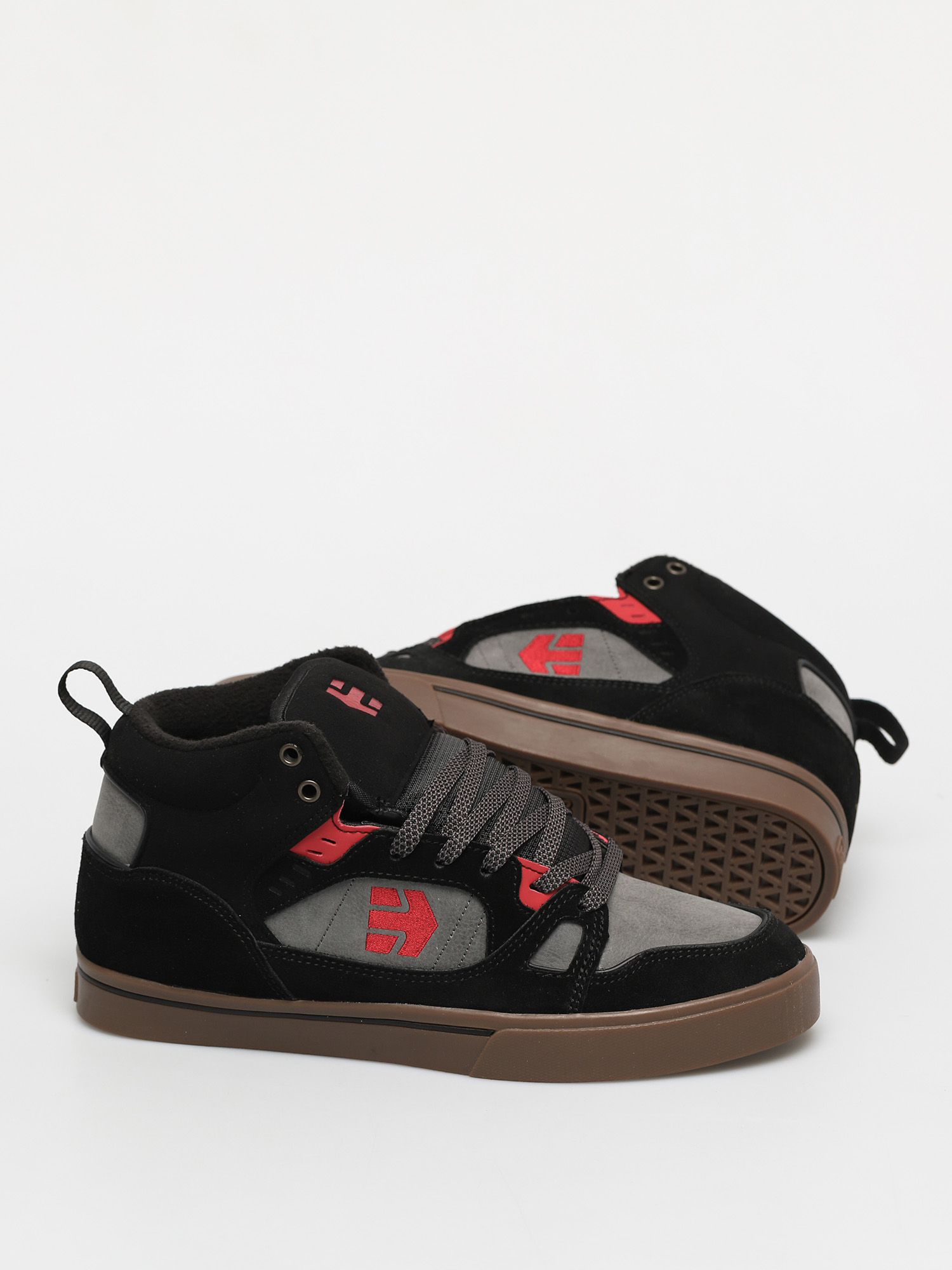 Etnies Agron Cipők (black/grey/red)
