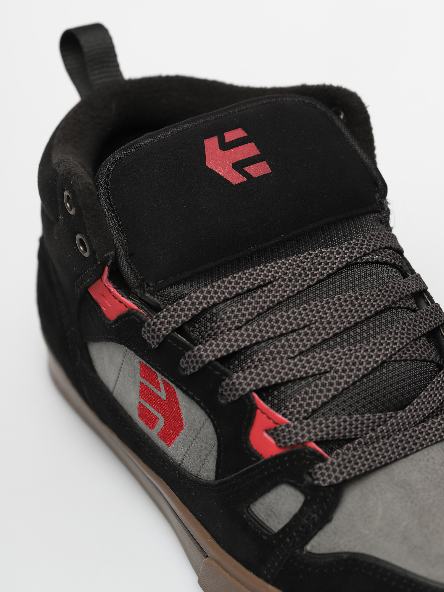 Etnies Agron Cipők (black/grey/red)