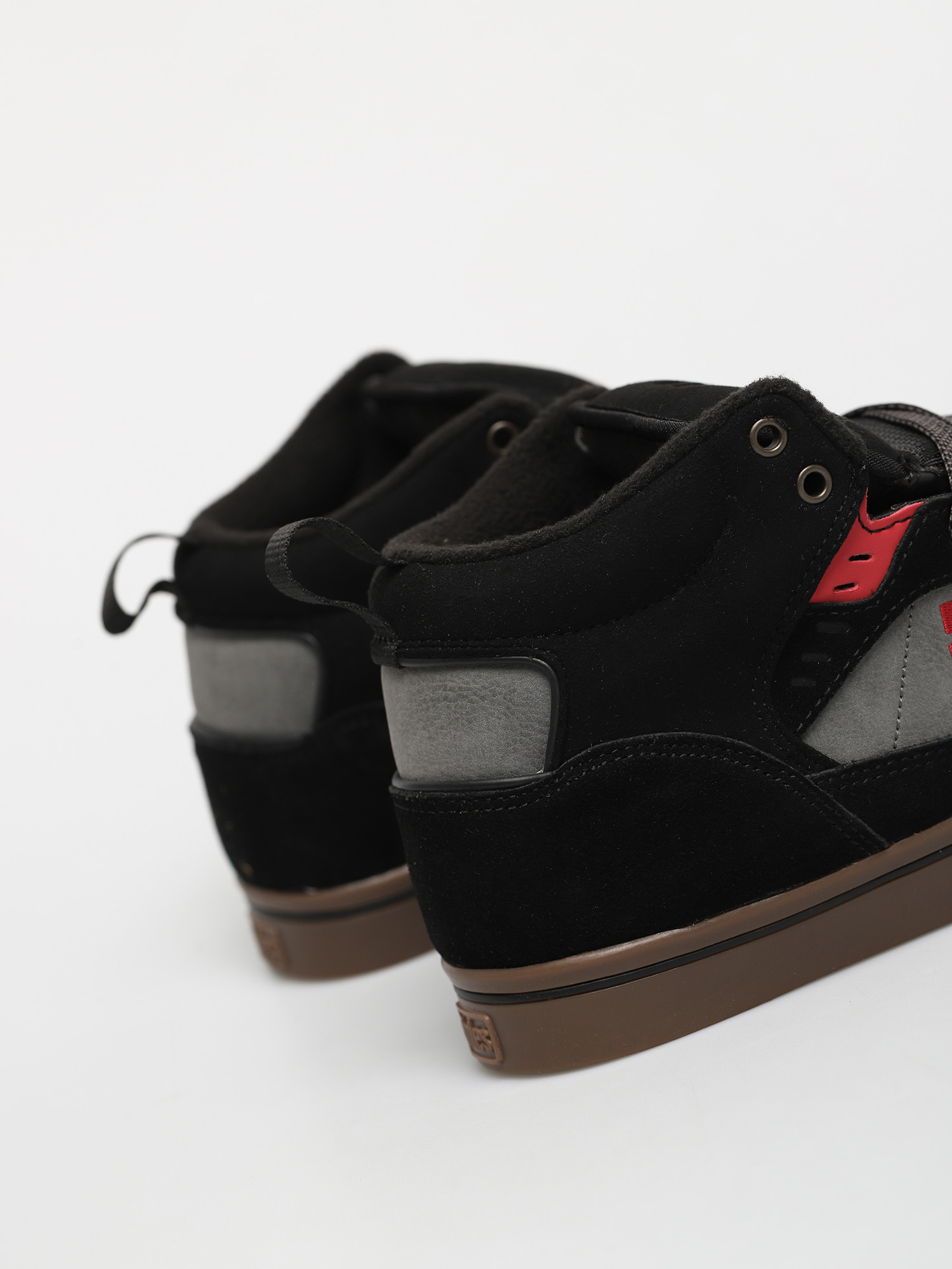 Etnies Agron Cipők (black/grey/red)