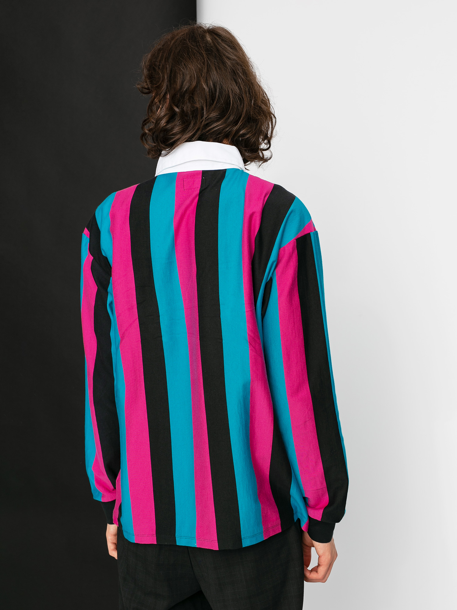 OBEY Side Pólóing (black multi)