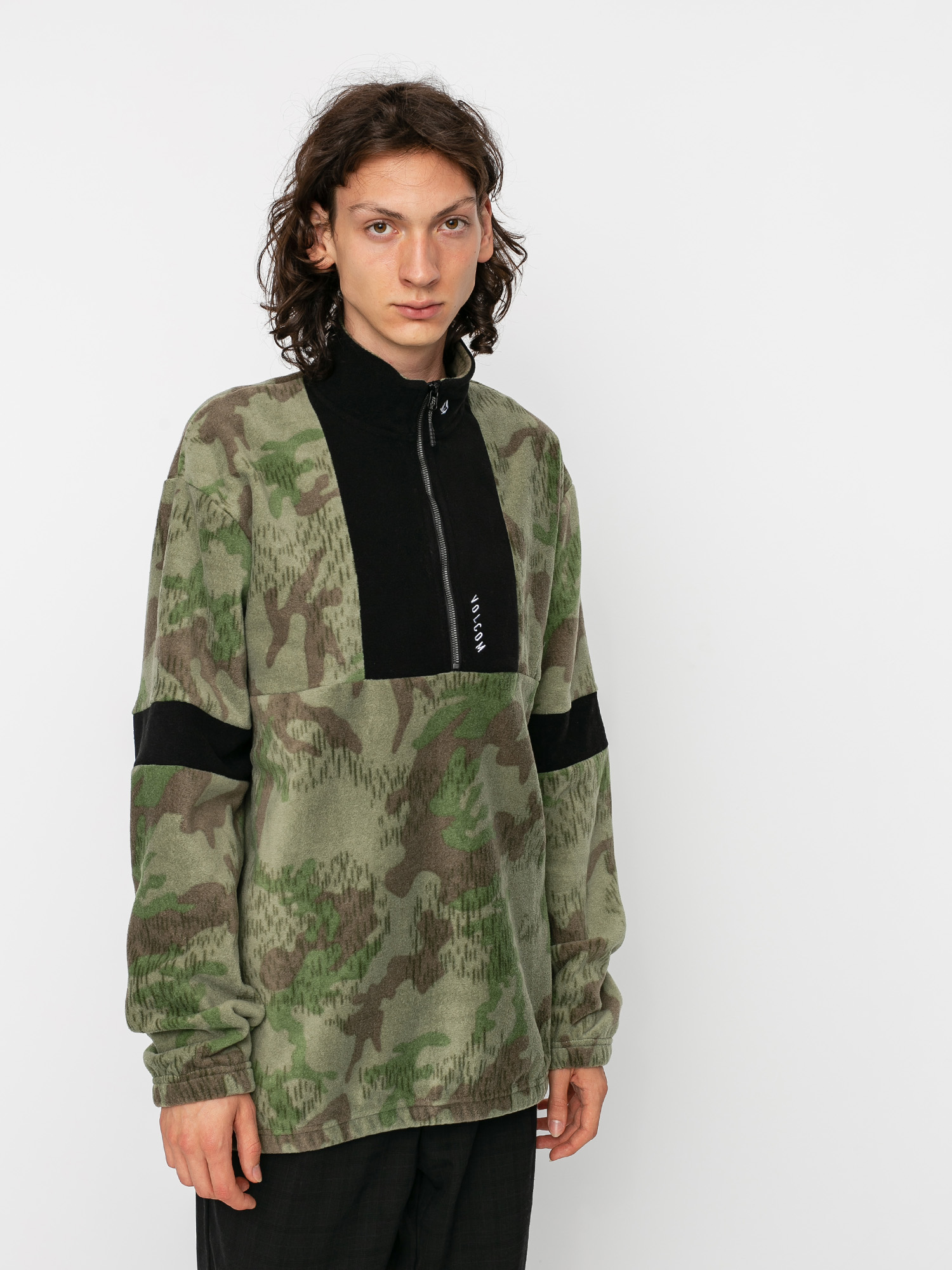Volcom Rekker Polar Crew Pulóver (camouflage)