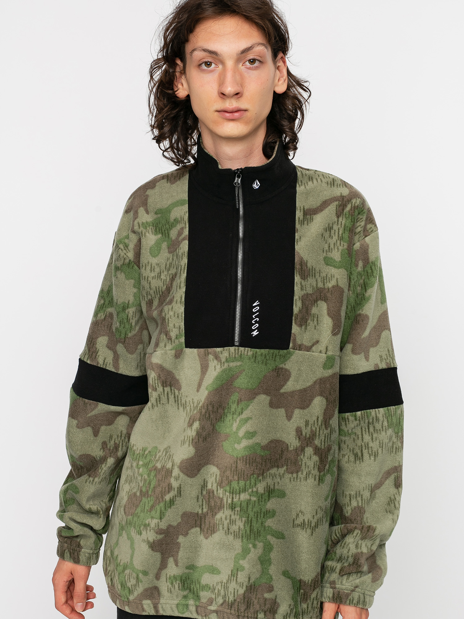 Volcom Rekker Polar Crew Pulóver (camouflage)