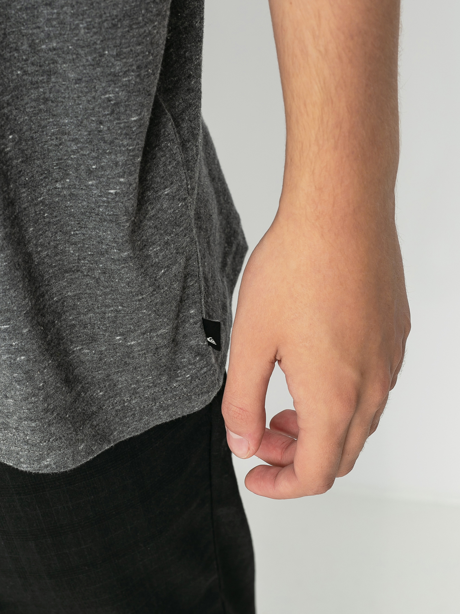 Quiksilver Quik Local Shaper Ujjatlan felső (charcoal heather)