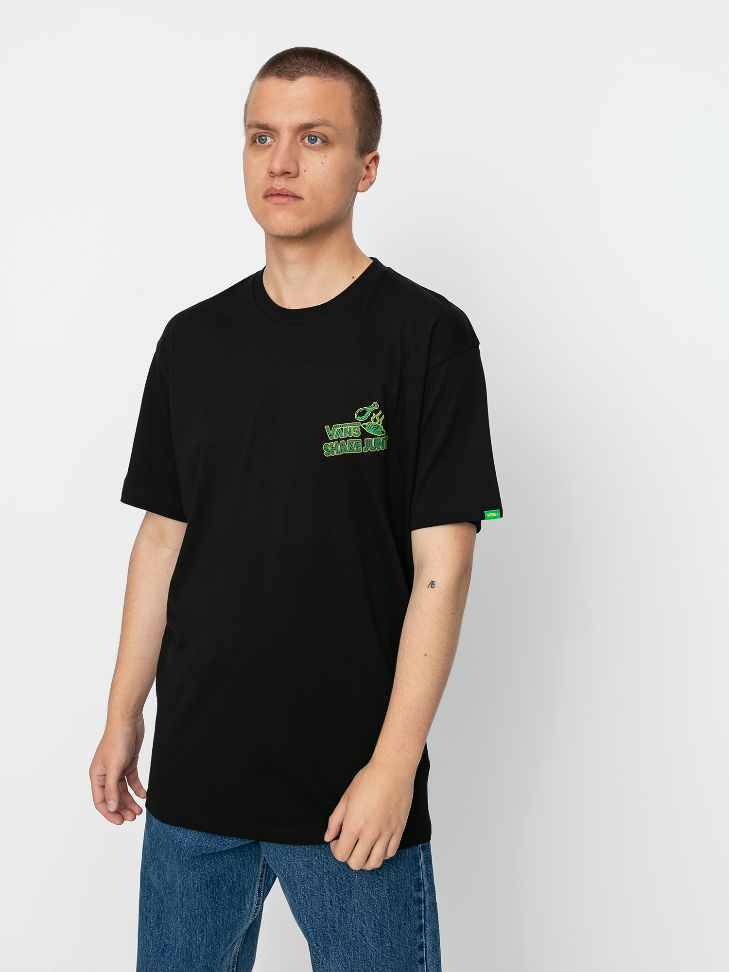 Vans Shake Junt Chicken And Waffle Ujjatlan felső (black)