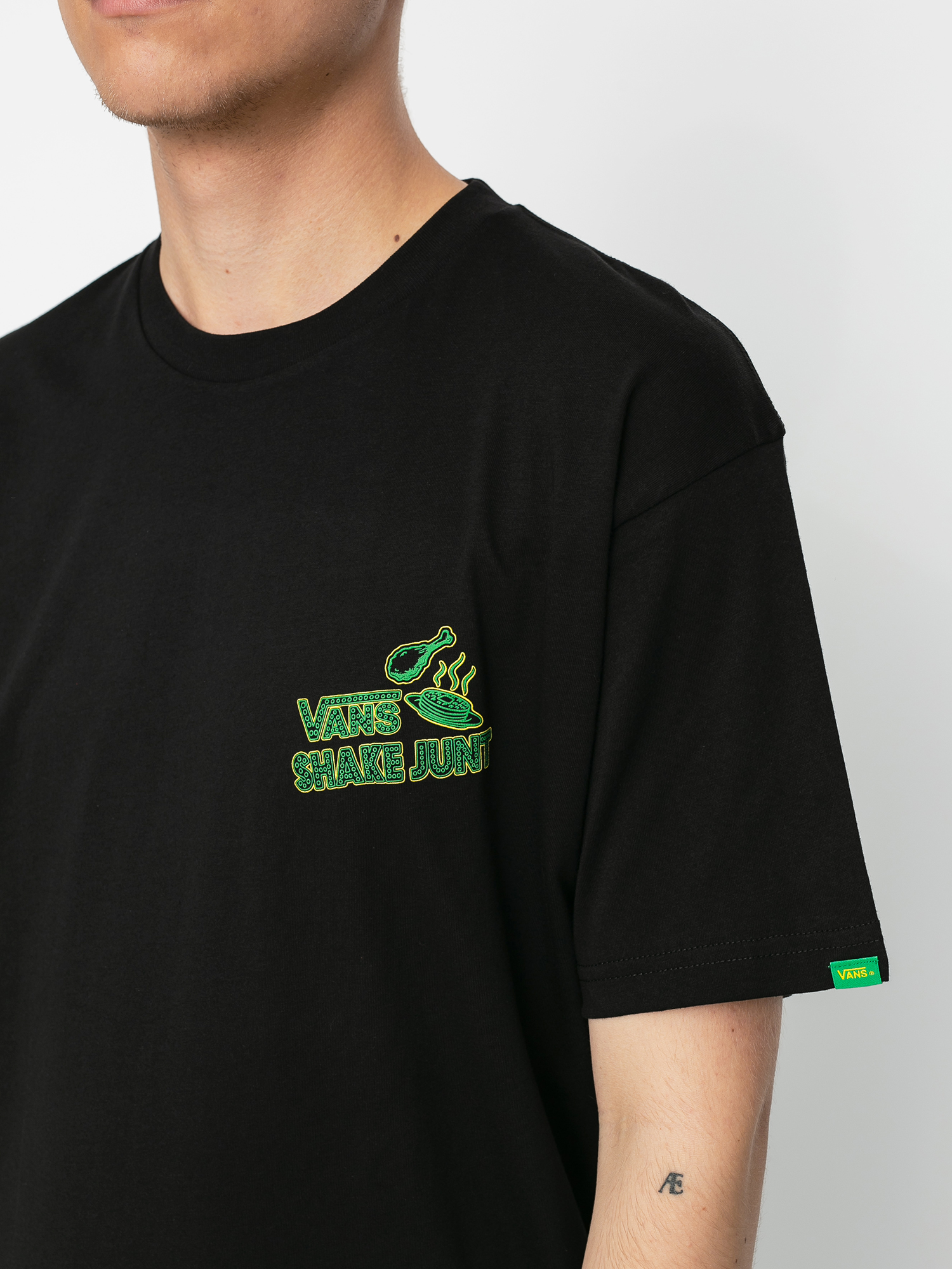 Vans Shake Junt Chicken And Waffle Ujjatlan felső (black)