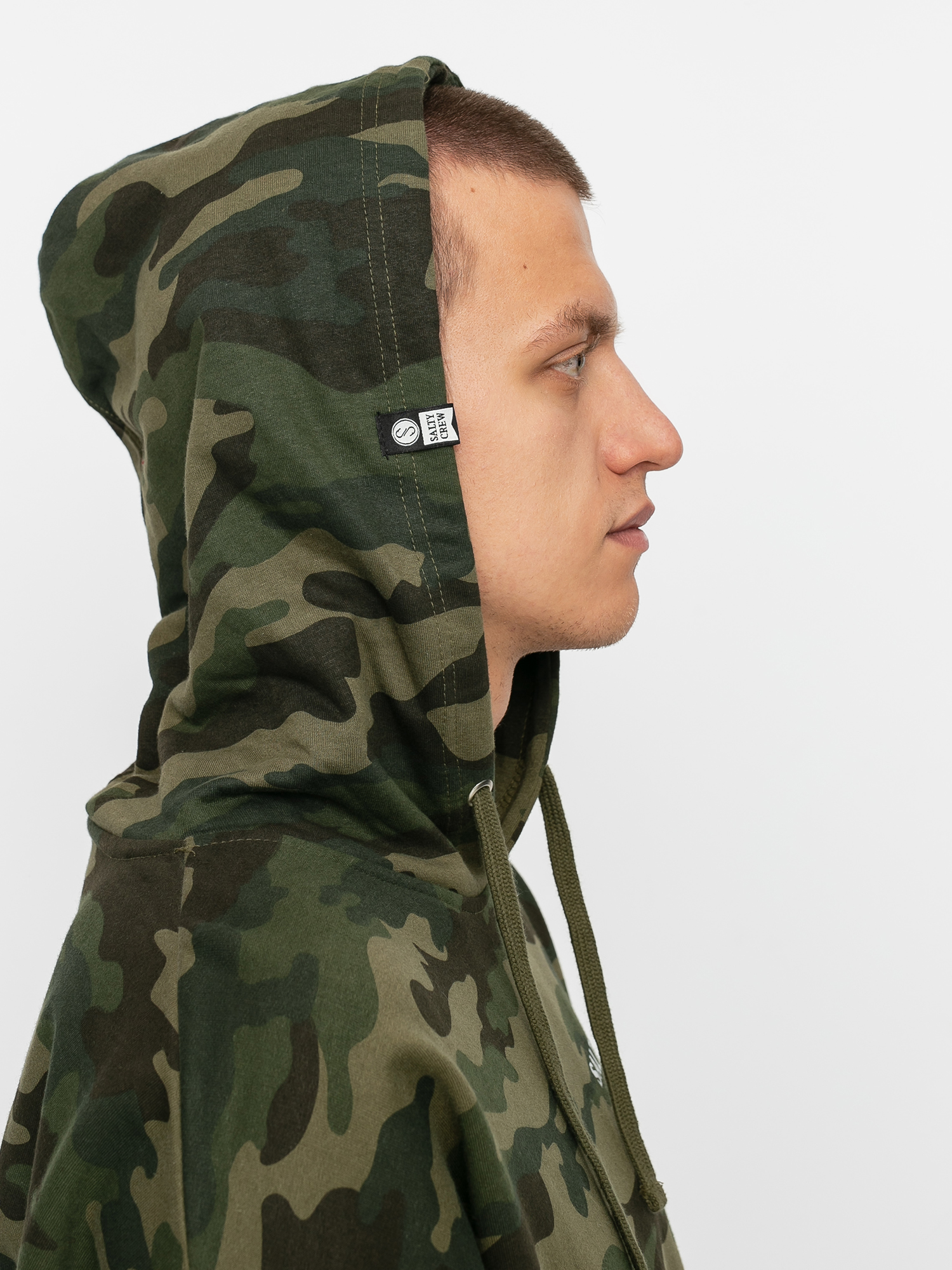 Salty Crew Bigmouth HD Kapucnis pulóver (camo)