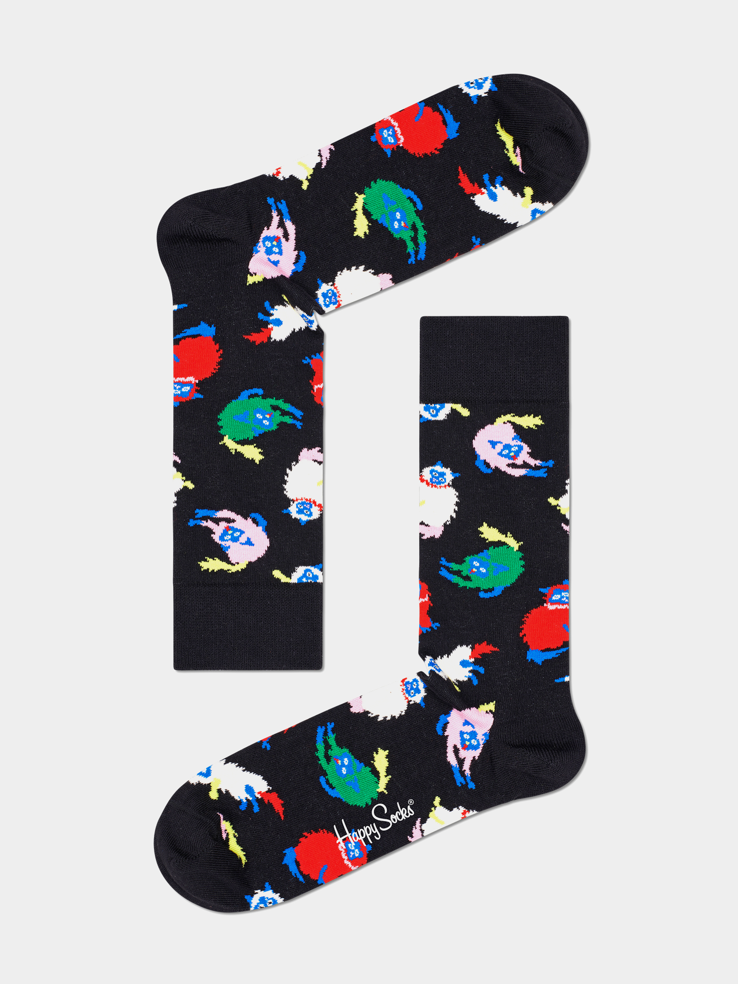 Happy Socks Birman Cat Zokni (black)