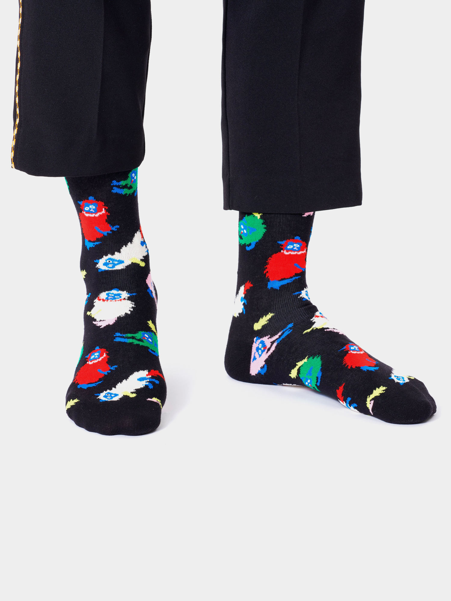 Happy Socks Birman Cat Zokni (black)