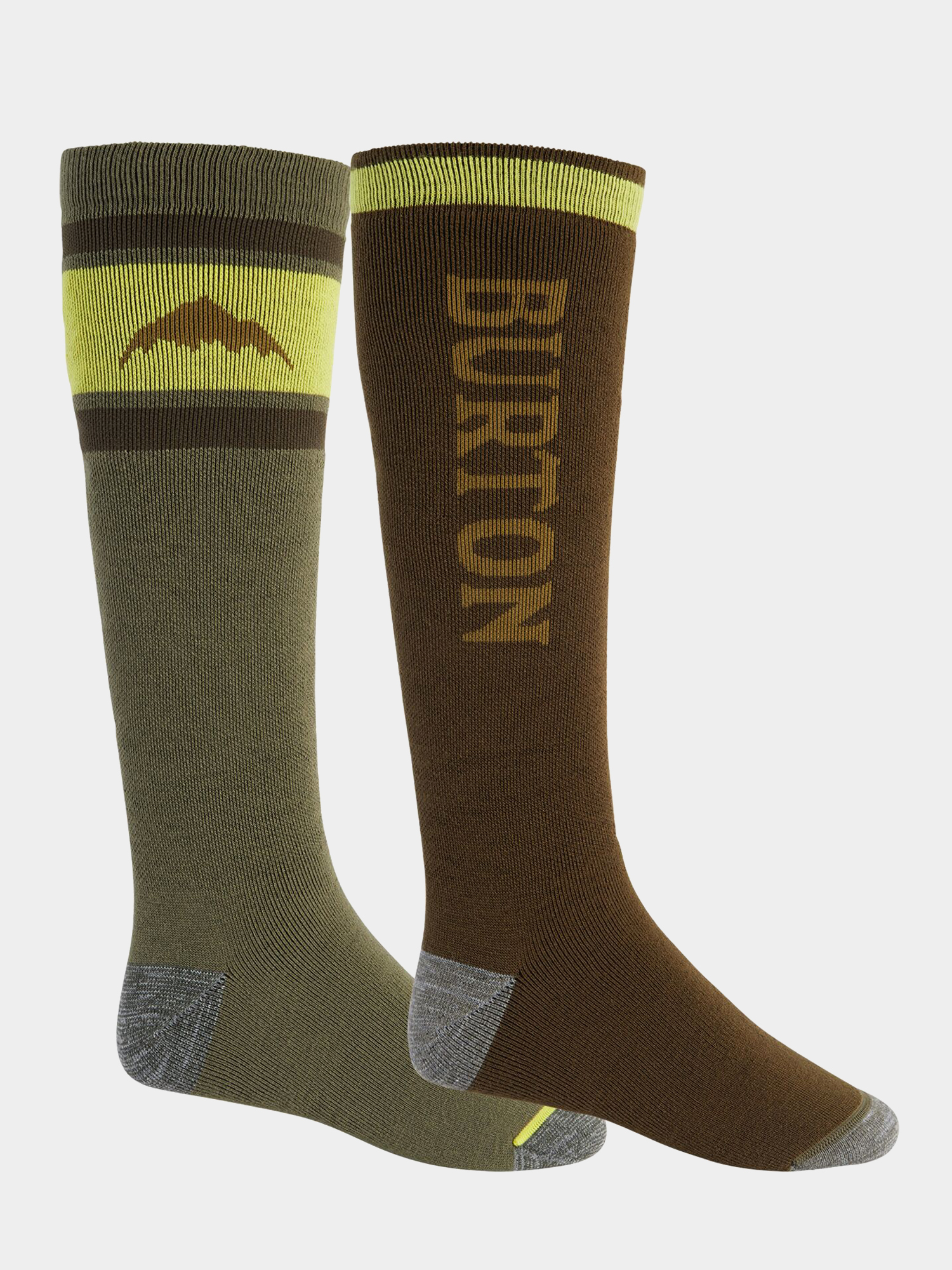 Burton Weekend Midweight 2Pk Zokni (martini olive/keef)