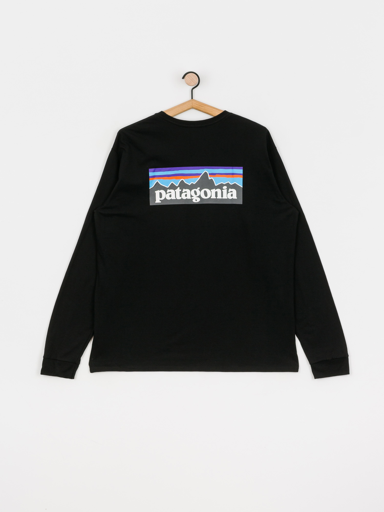 Patagonia P 6 Logo Responsibili Hosszú ujjú felső (black)