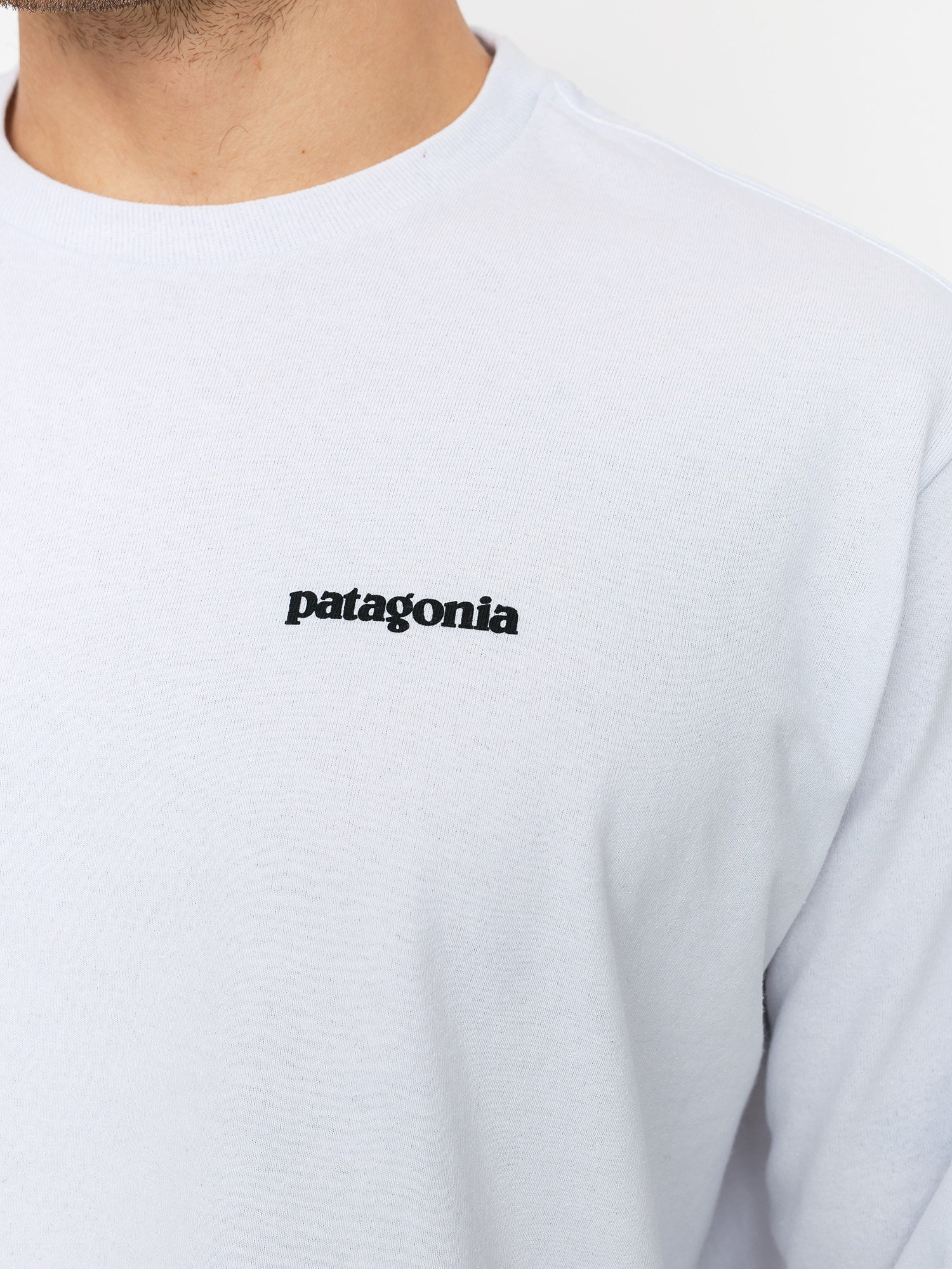 Patagonia P 6 Logo Responsibili Hosszú ujjú felső (white)