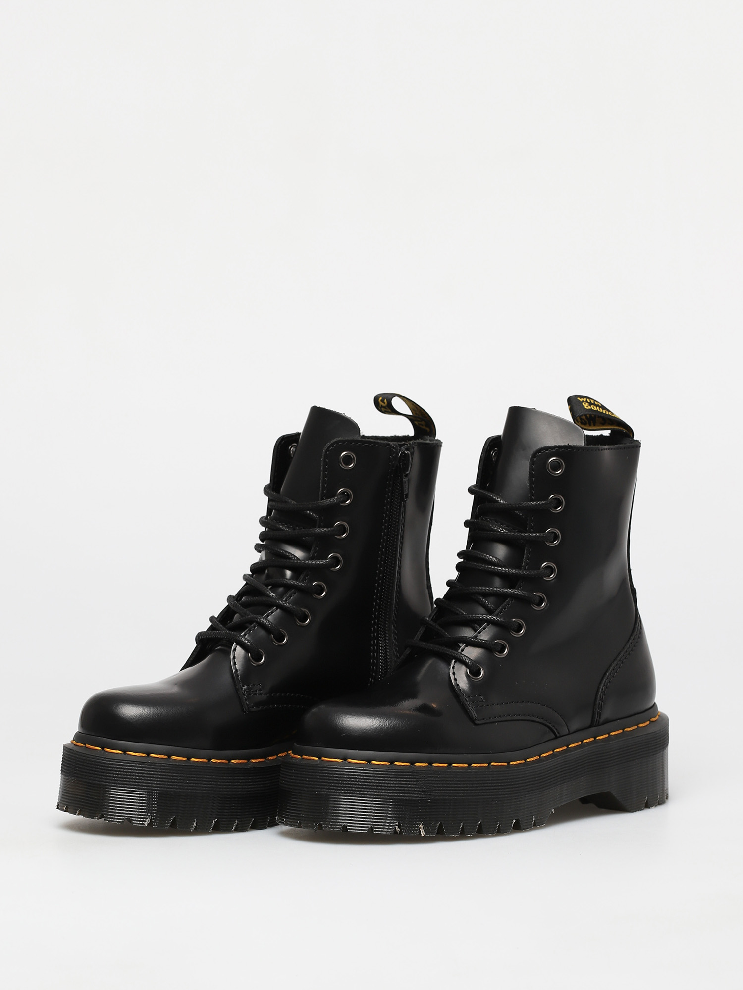Dr. Martens Jadon Cipők (polished smooth black)