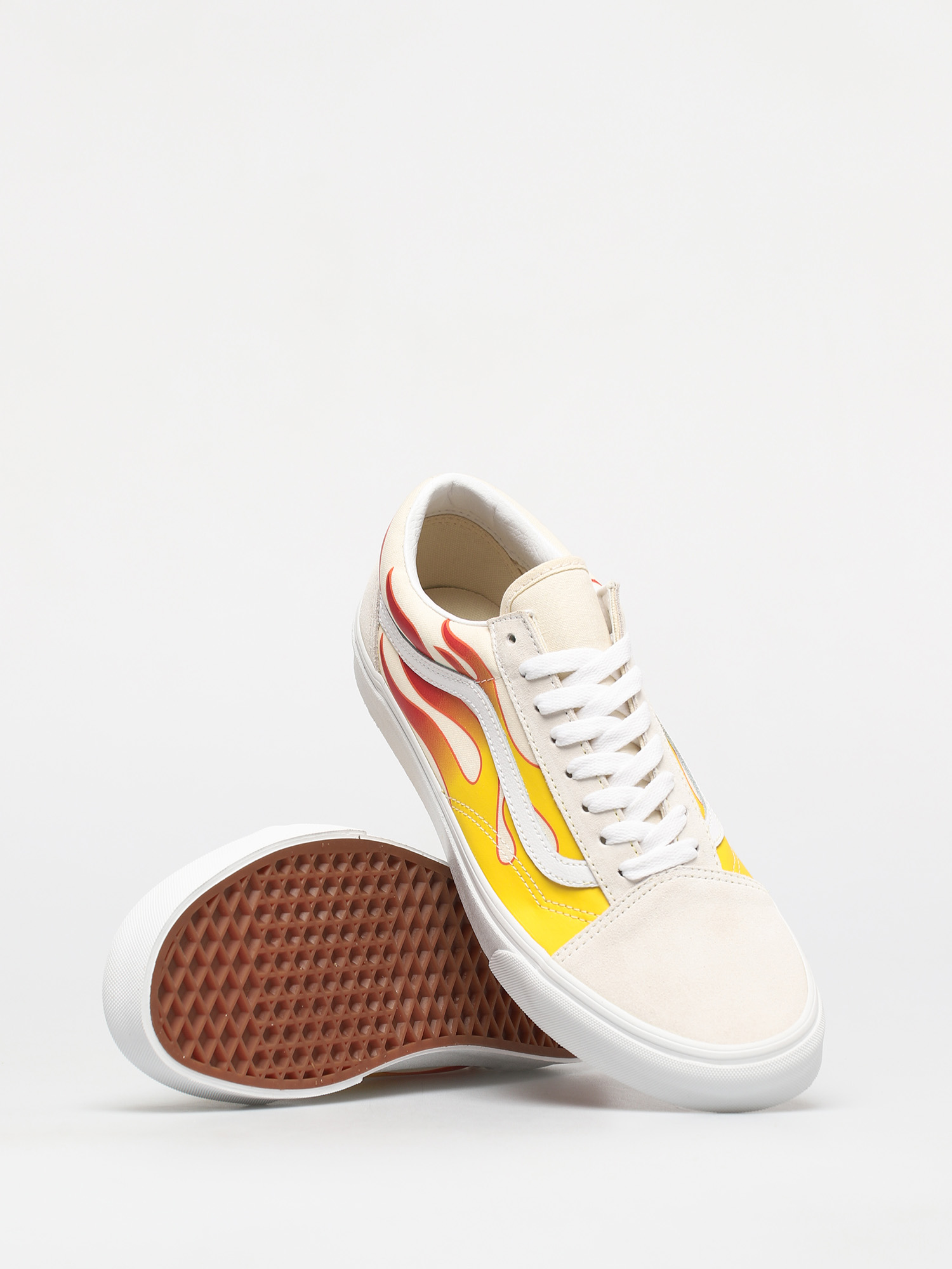 Vans Old Skool Cipők (flame/tr wht/classic wht)