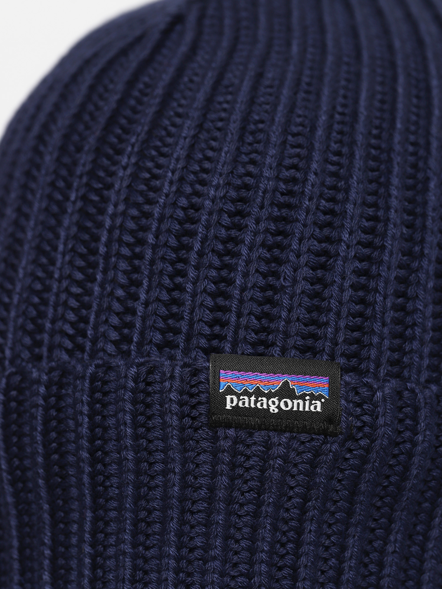 Sapka Patagonia Fishermans Rolled Beanie (navy blue)