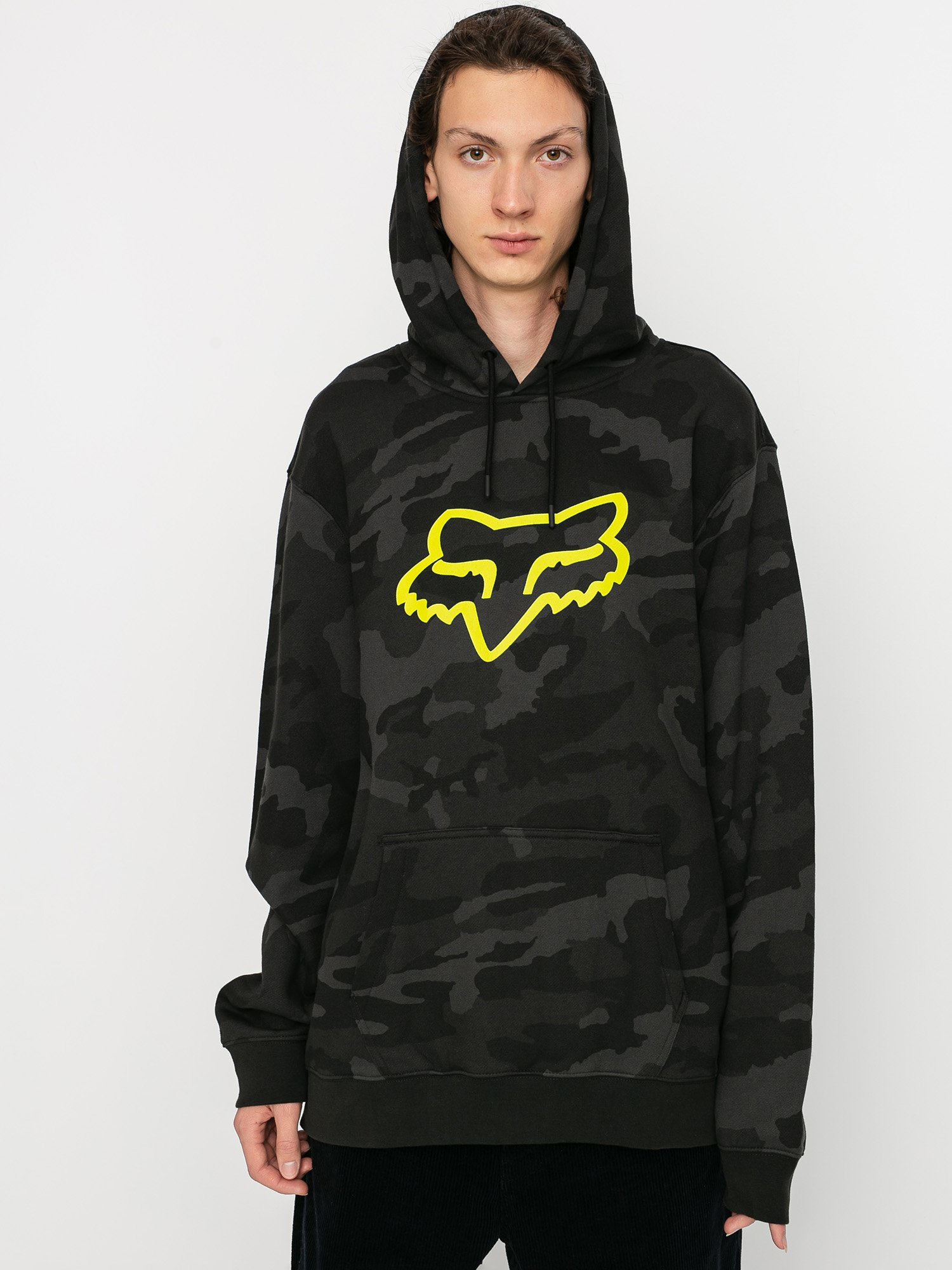 Fox Legacy Head HD Kapucnis pulóver (blk cam)