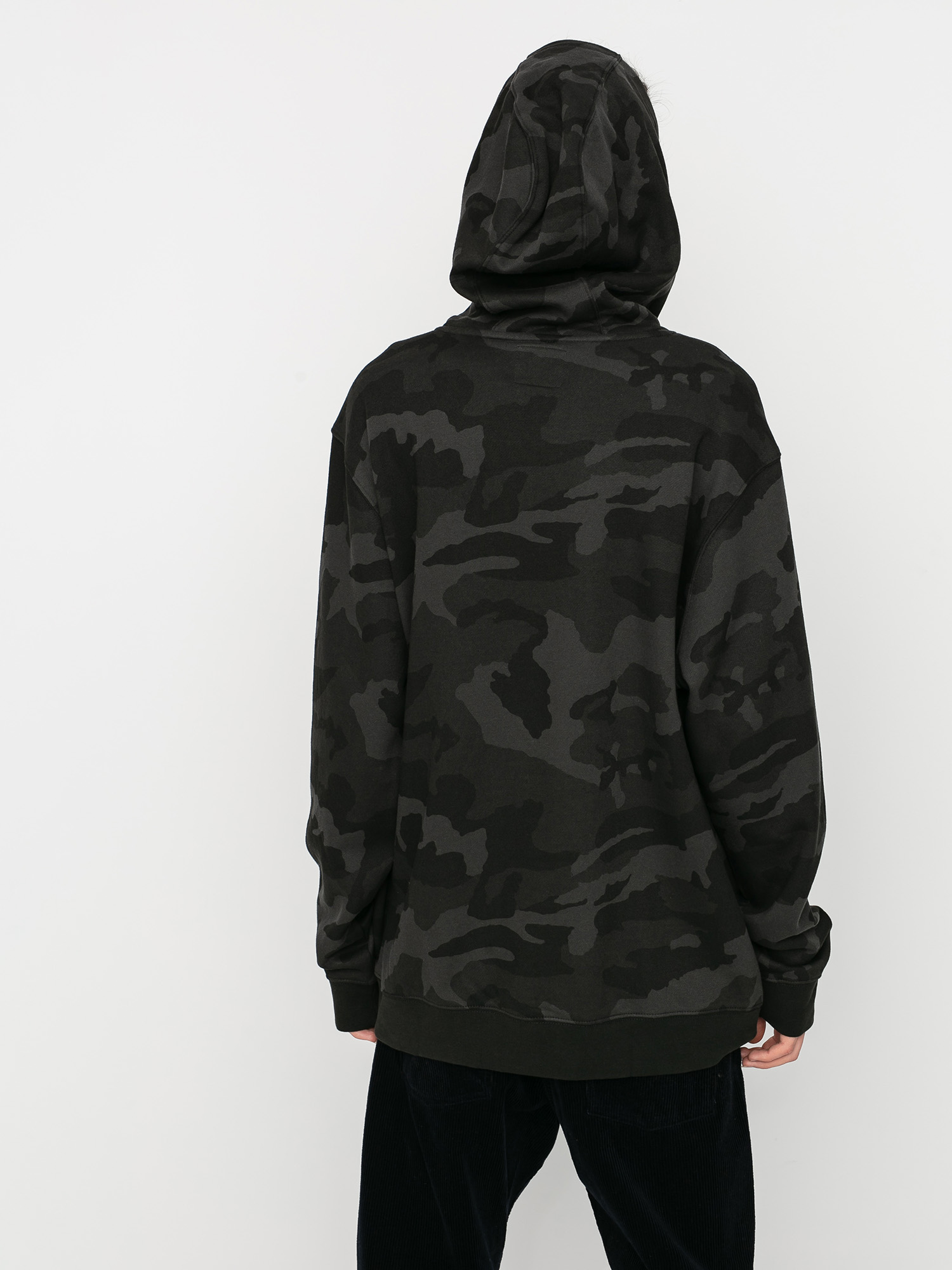 Fox Legacy Head HD Kapucnis pulóver (blk cam)