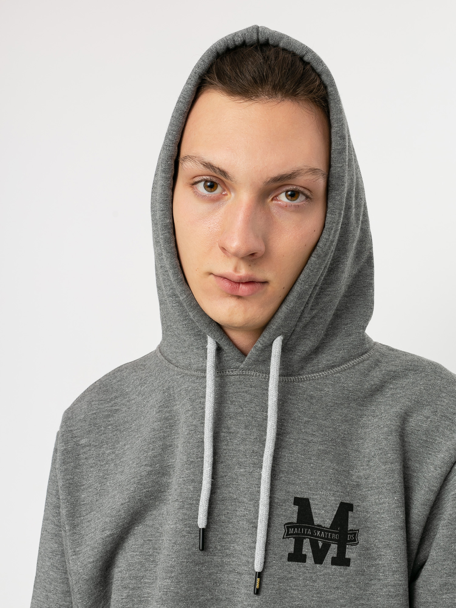 Malita Monkey HD Kapucnis pulóver (wild heather grey)