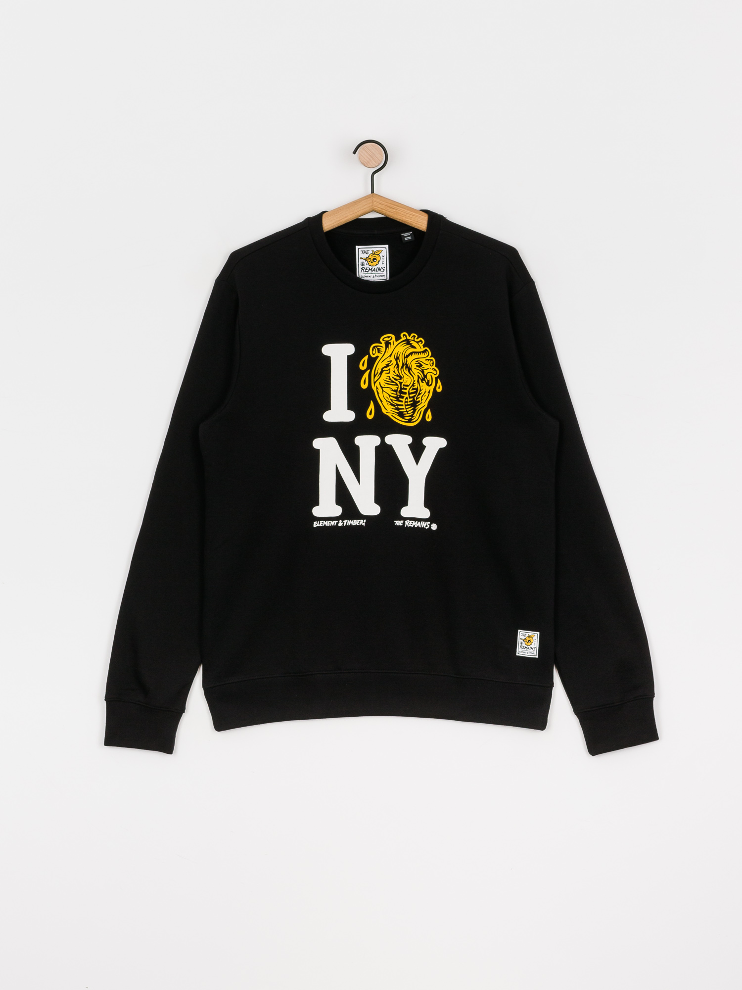 Element I Heart Crew Pulóver (flint black)