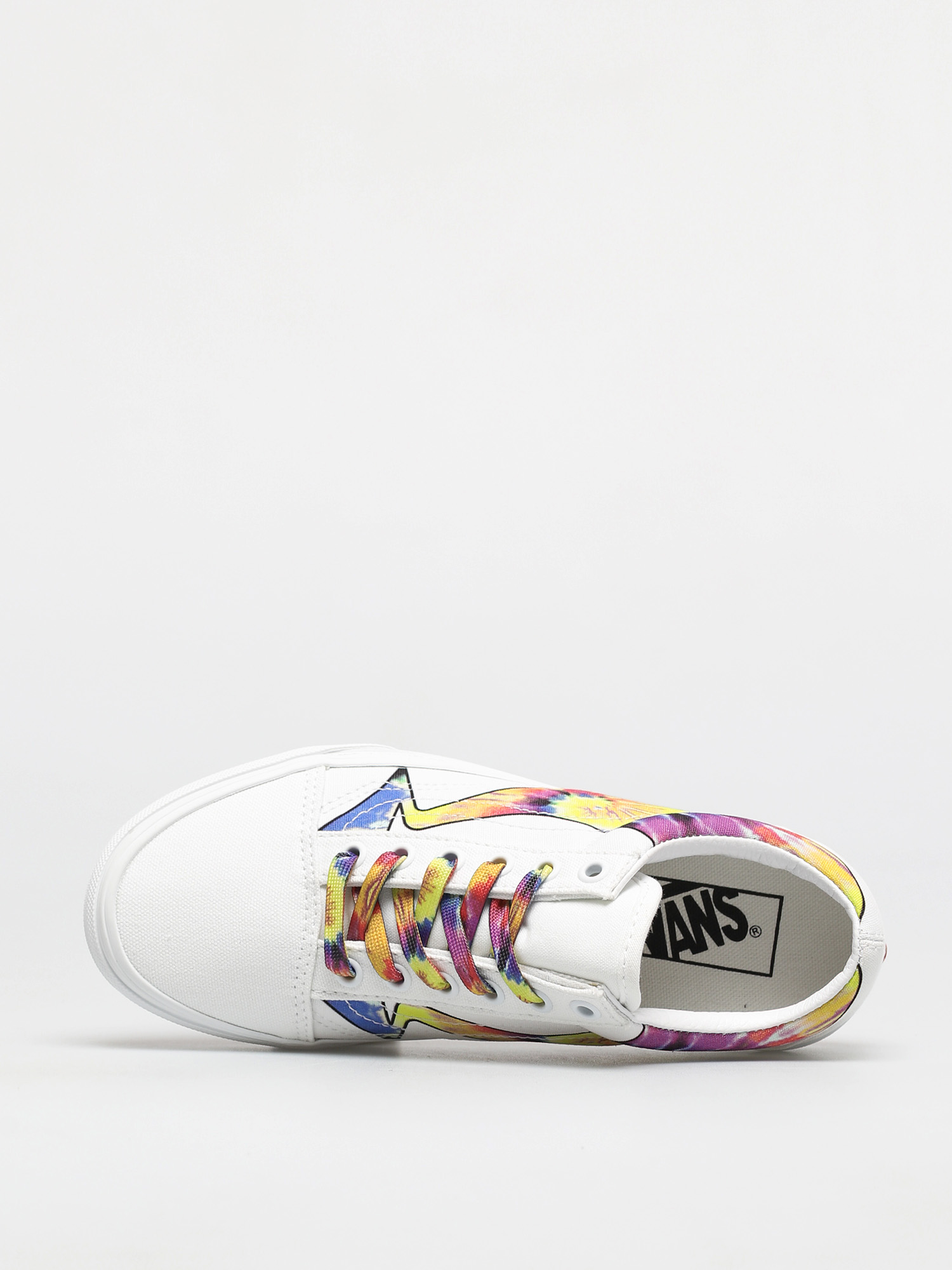 Vans Old Skool Cipők (warp/true white/tie dye)