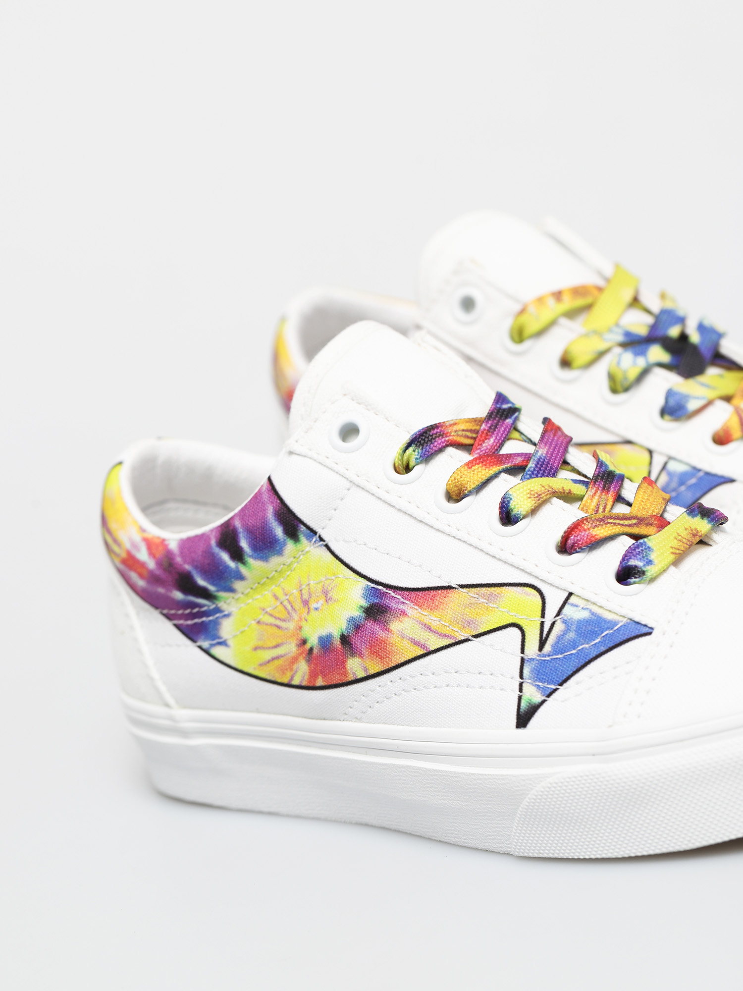 Vans Old Skool Cipők (warp/true white/tie dye)