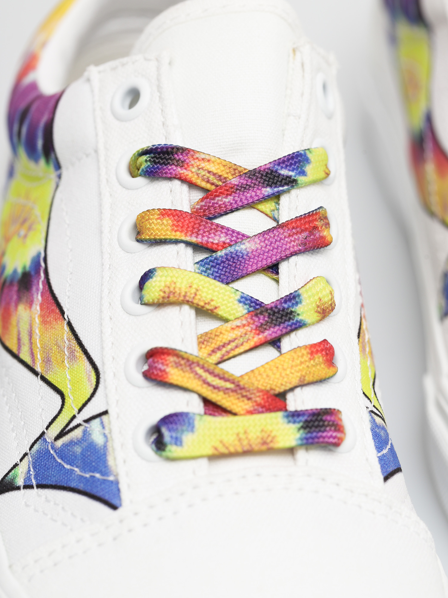 Vans Old Skool Cipők (warp/true white/tie dye)