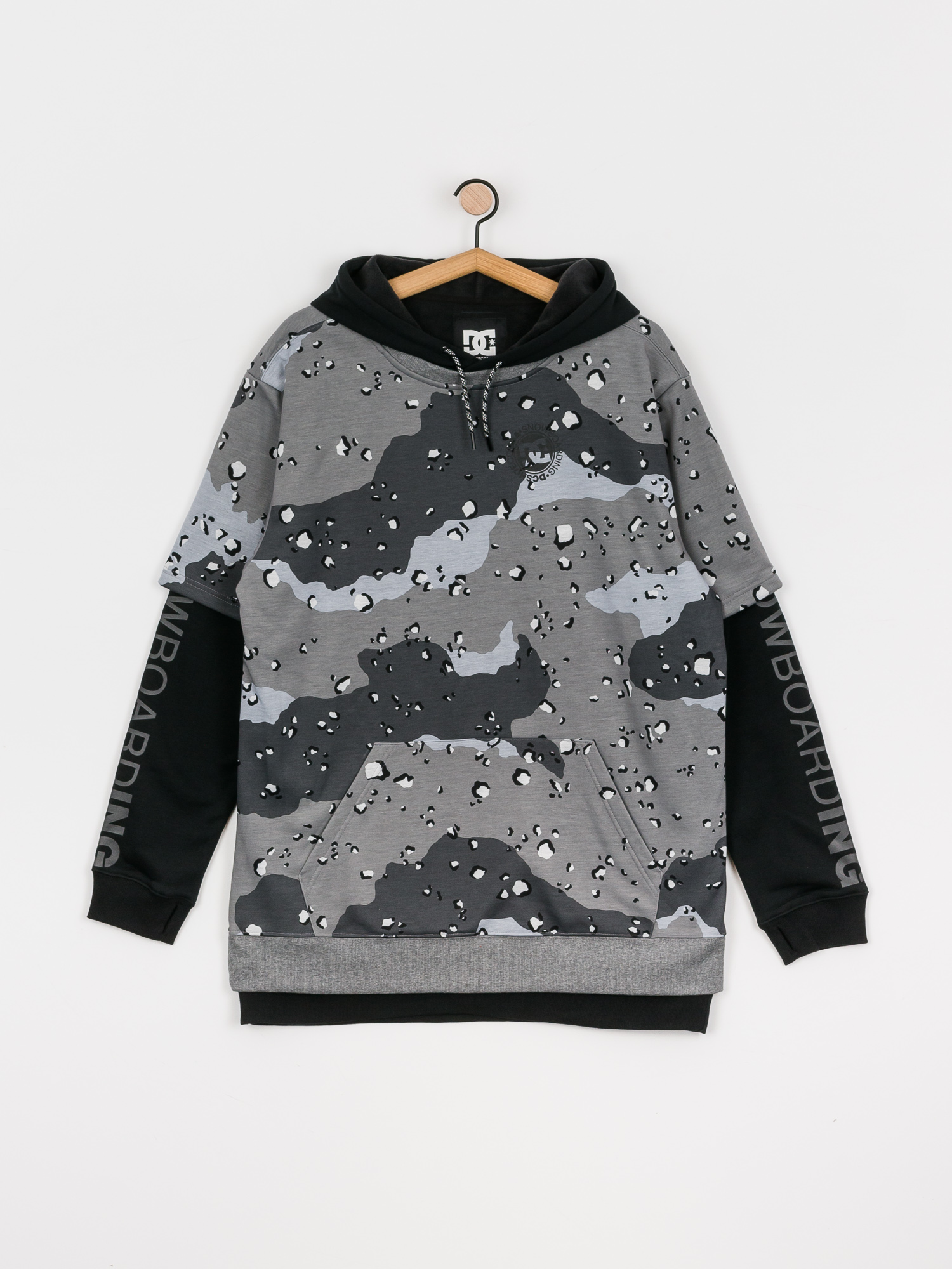 Férfi DC Dryden Thermo pulóver (black)