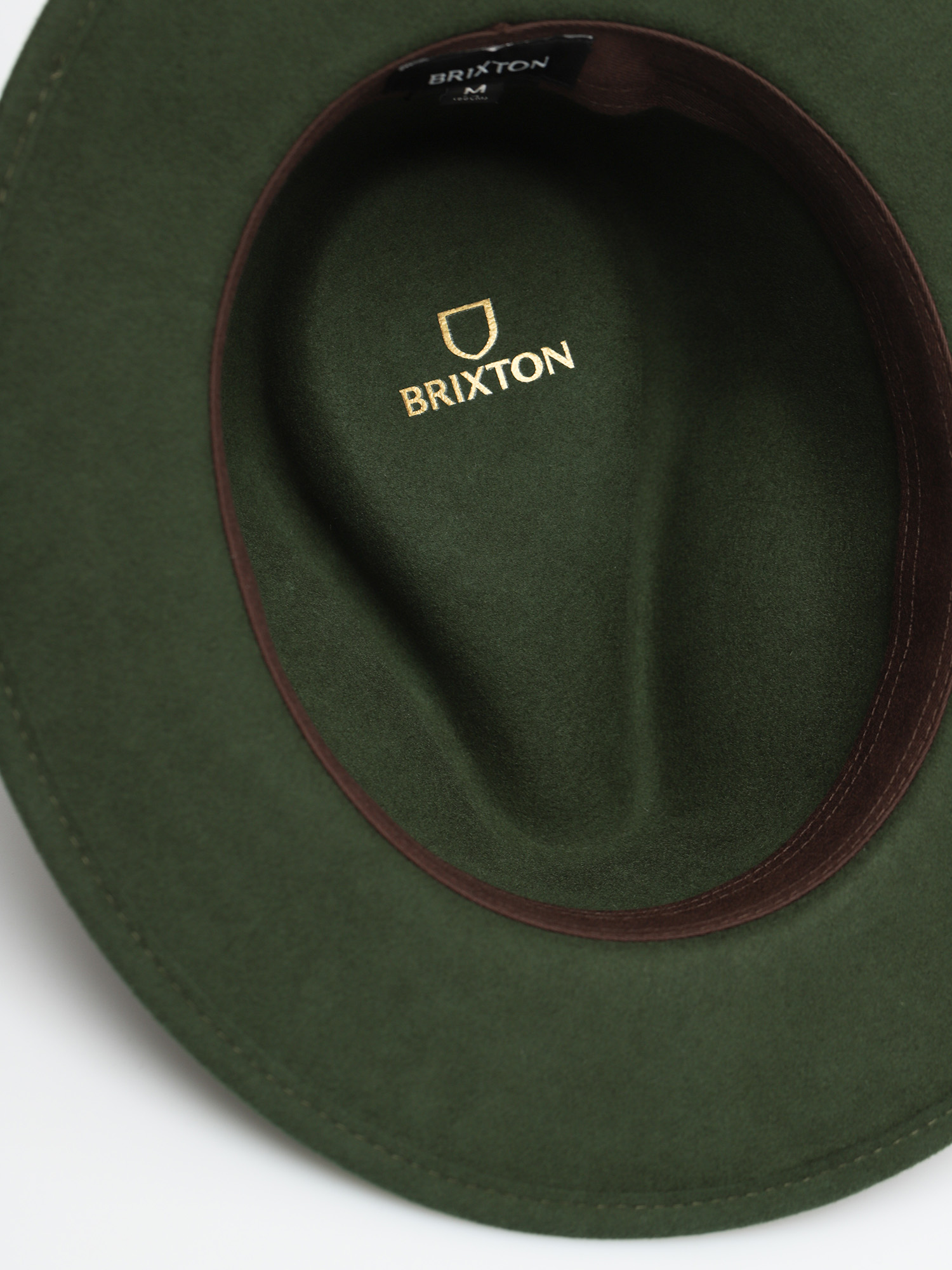 Brixton Messer Fedora Kalap (moss)